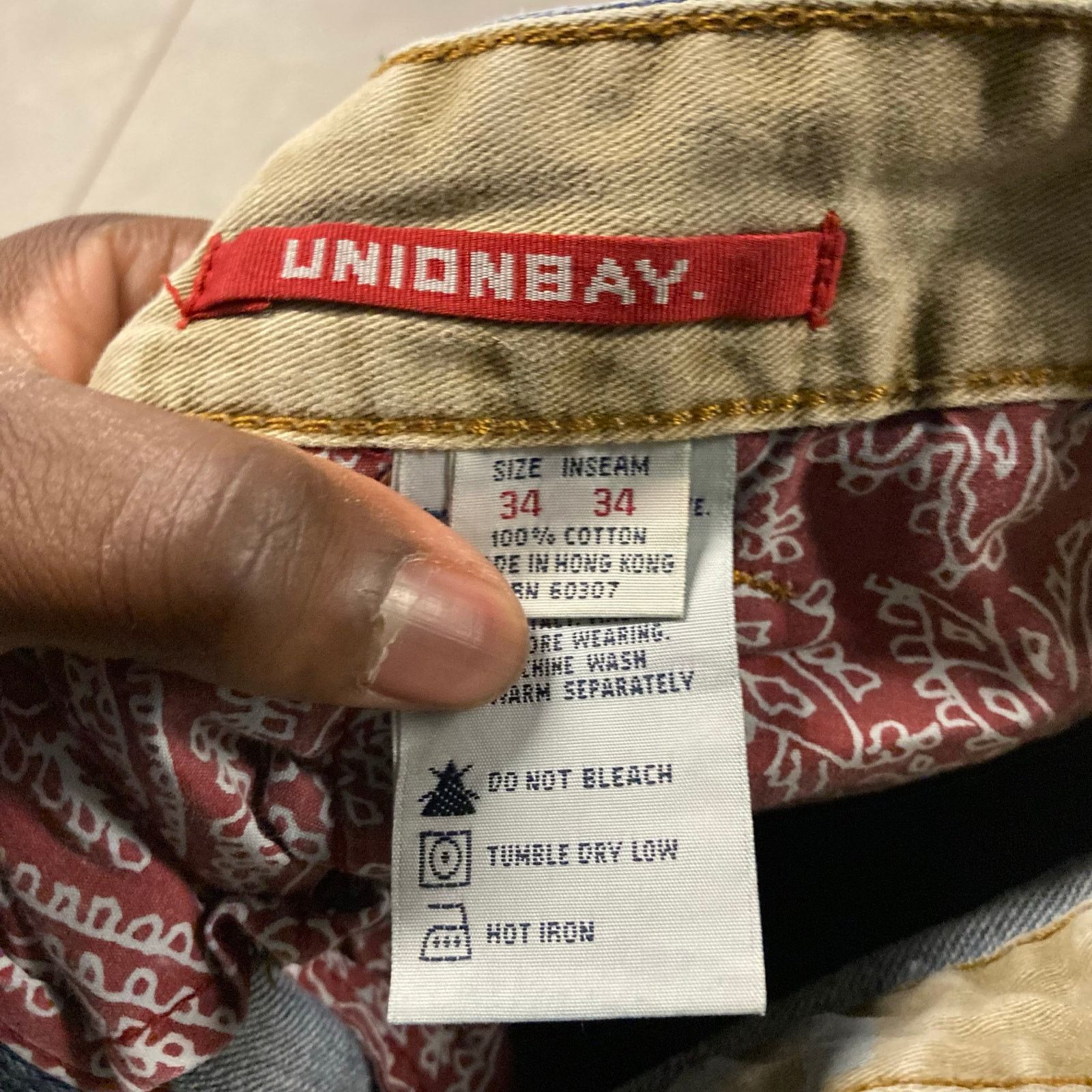 UNIONBAY × Vintage Y2K unionbay bootcut Jeans 34x34 Size US 34 / EU 50 - 7 Thumbnail