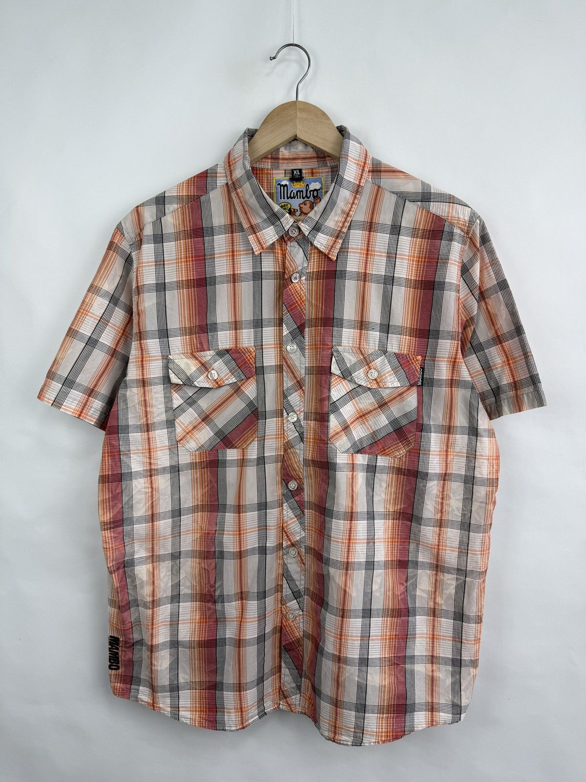 Mambo 🇺🇸 Vintage Y2K Mambo Loud Shirt Surfing Hawaiian Retro Size US XL / EU 56 / 4 - 3 Thumbnail