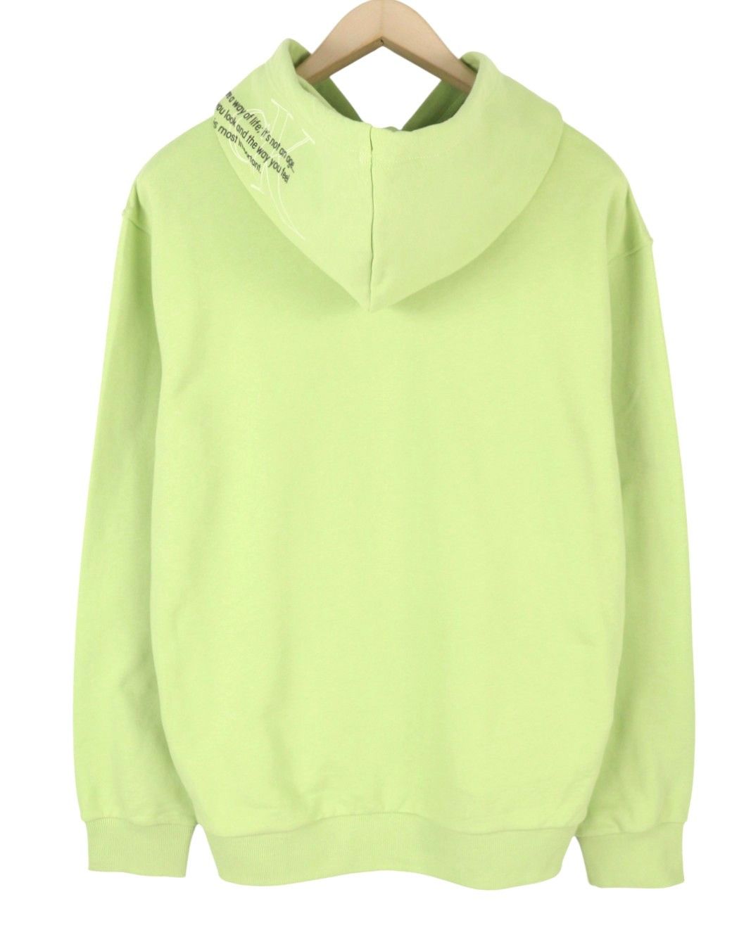 Calvin Klein M Jaded Green Logo Pullover Hoodie 87440 Size US M / EU 48-50 / 2 - 2 Thumbnail