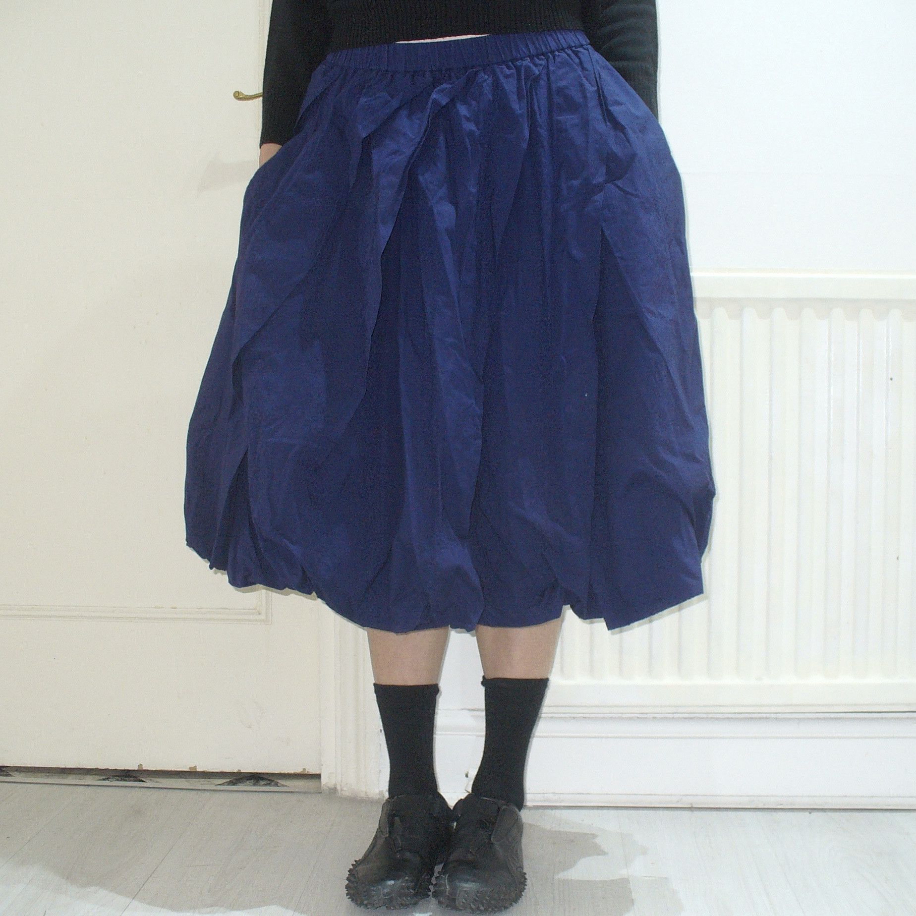 Marni × Uniqlo Marni x Uniqlo blue balloon skirt Size S / US 4 / IT 40 - 2 Thumbnail