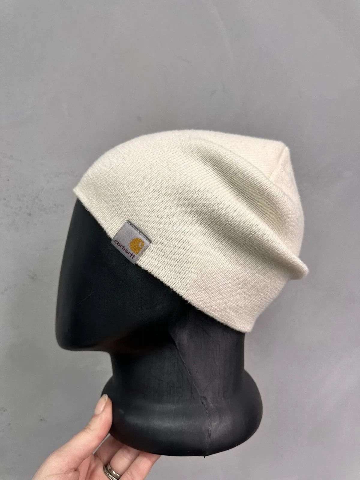 Goretex Winter Hat White Carhartt Y2K Streetwear Arcteryx Style Size ONE SIZE - 2 Thumbnail