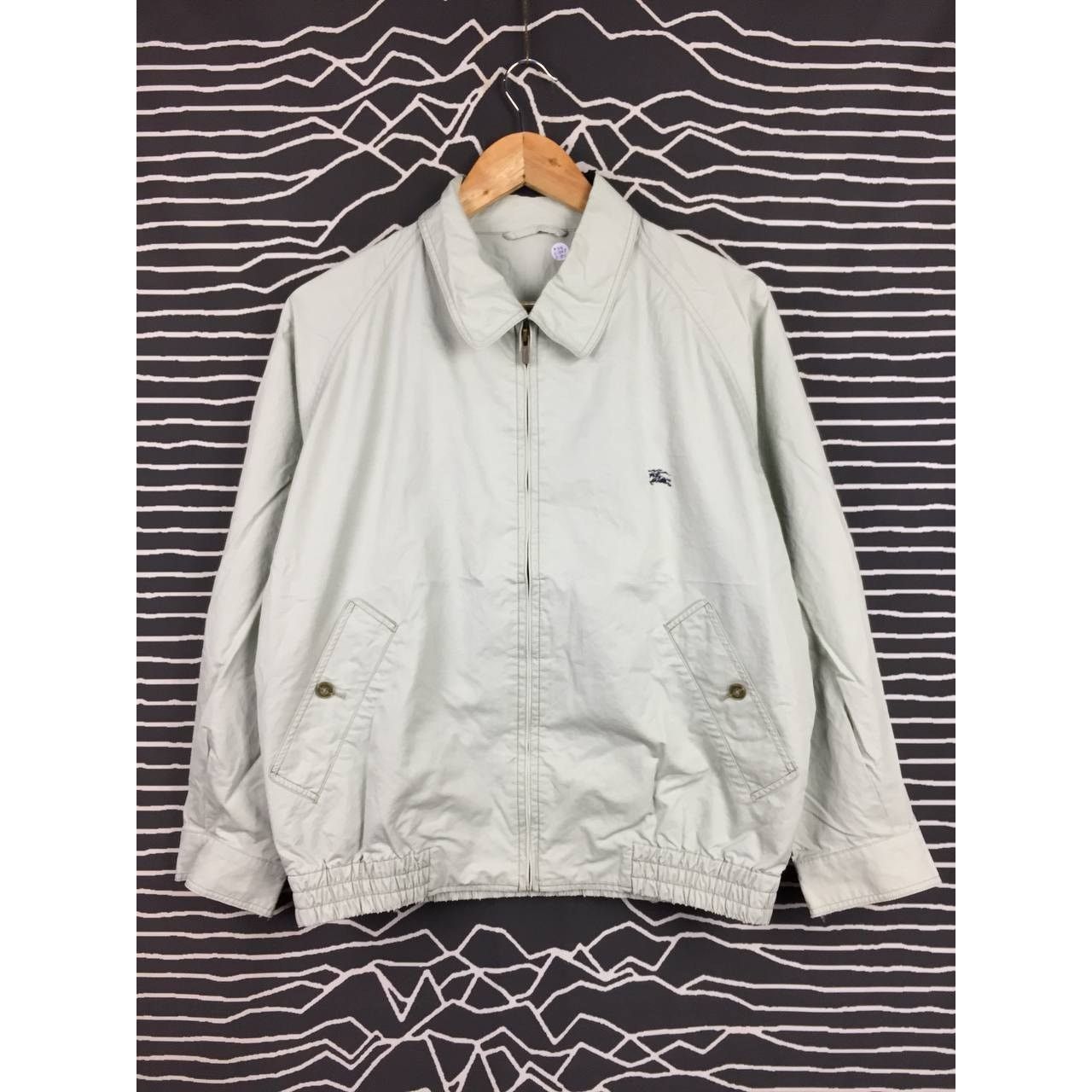 Burberry × Vintage Vtg Burberrys Prorsum Embroidery Logo Bomber Jacket Size M Size US M / EU 48-50 / 2 - 1 Thumbnail