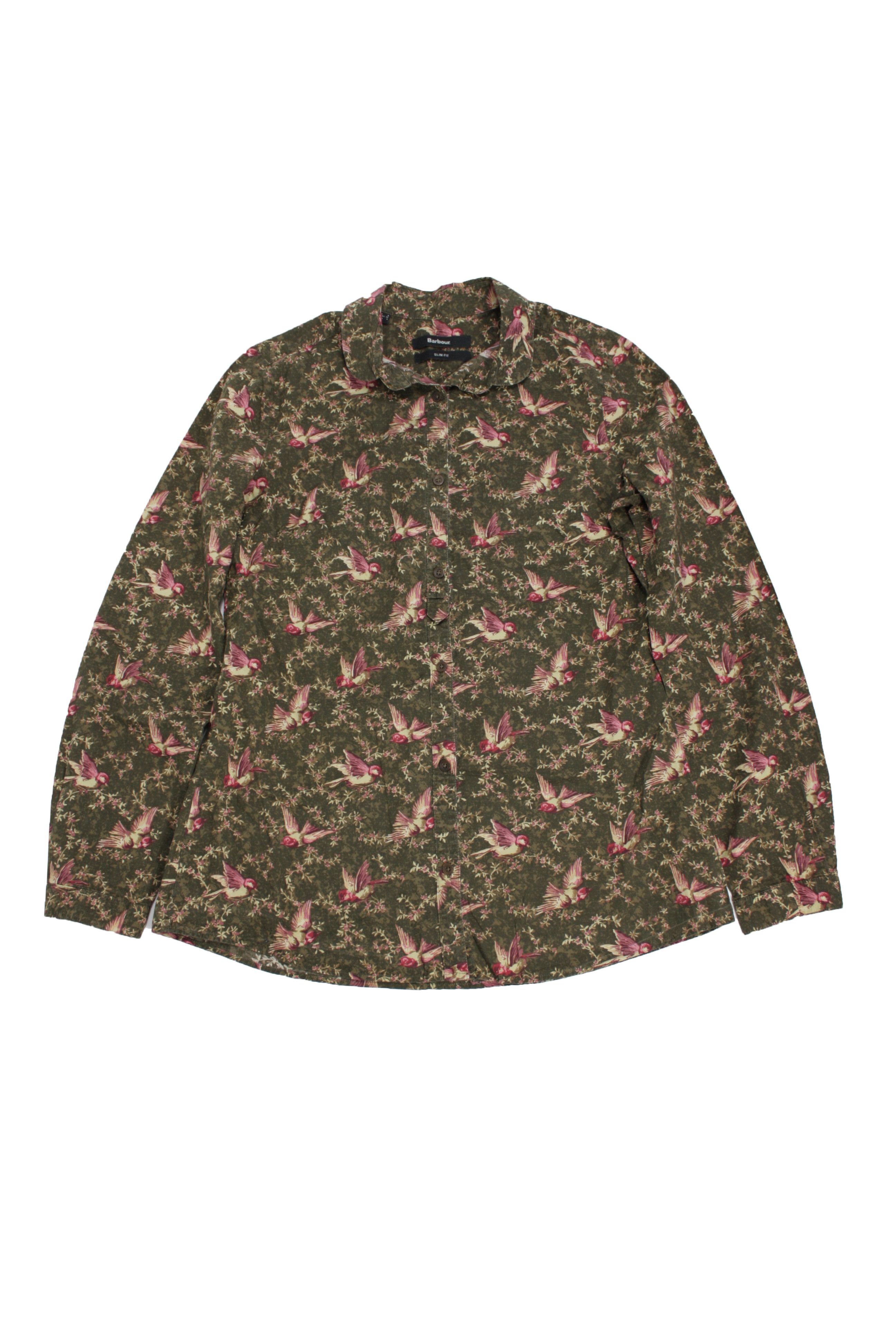 Barbour Barbour Bantam Birds Printed Slim Fit LS Shirt Size S / US 4 / IT 40 - 1 Thumbnail
