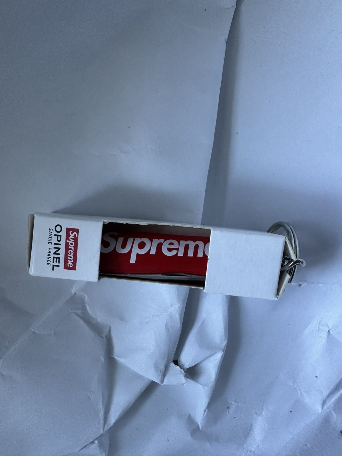 Supreme Supreme Opinel no.4 Keychain Knife Red Size ONE SIZE - 3 Thumbnail