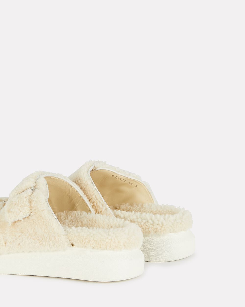 Alexander McQueen o1y0225 Slides in Cream Size US 5 / IT 35 - 3 Thumbnail