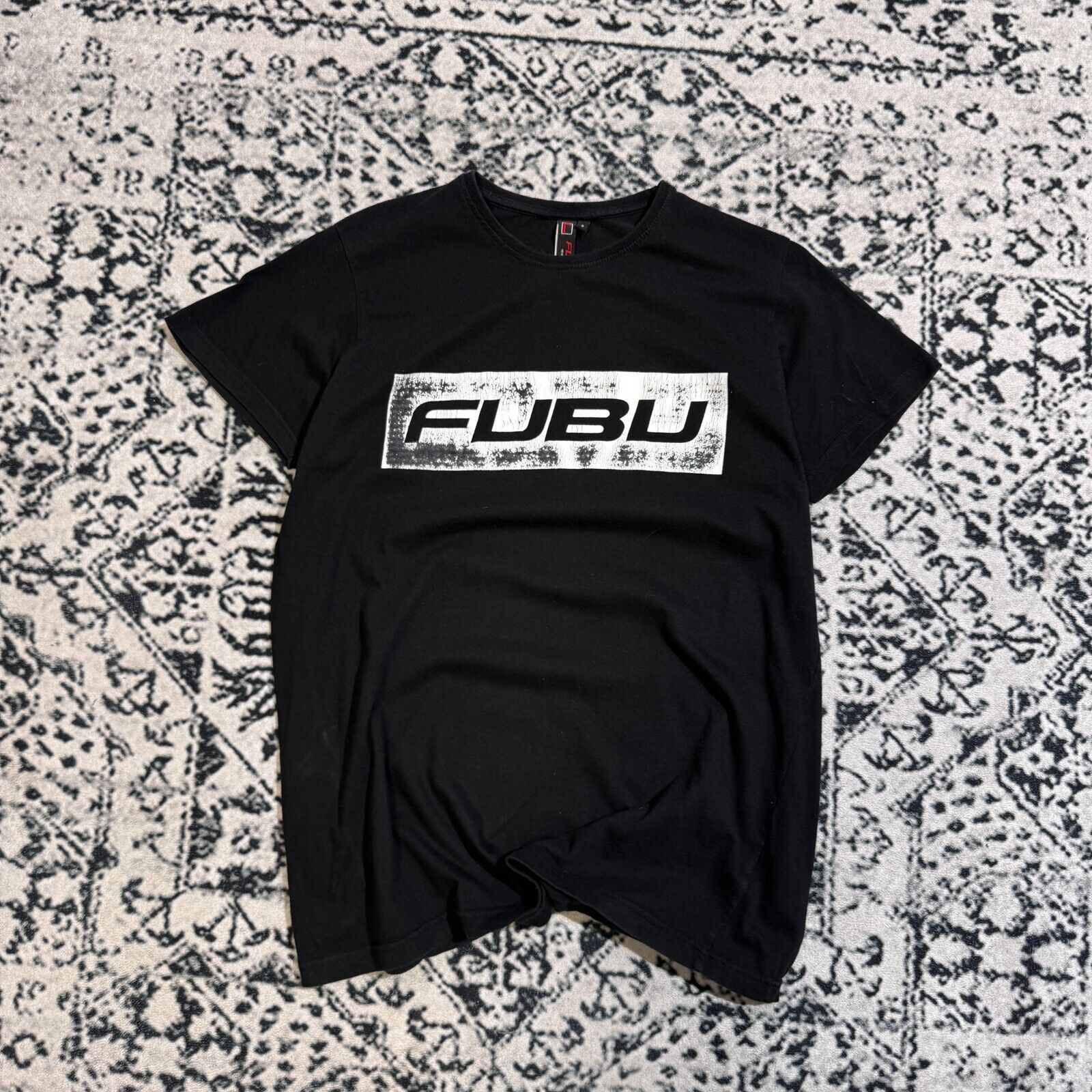 Fubu × Vintage Vintage Fubu Unisex Black Cotton T-Shirt Size S Y2K Fashion Size US S / EU 44-46 / 1 - 1 Thumbnail