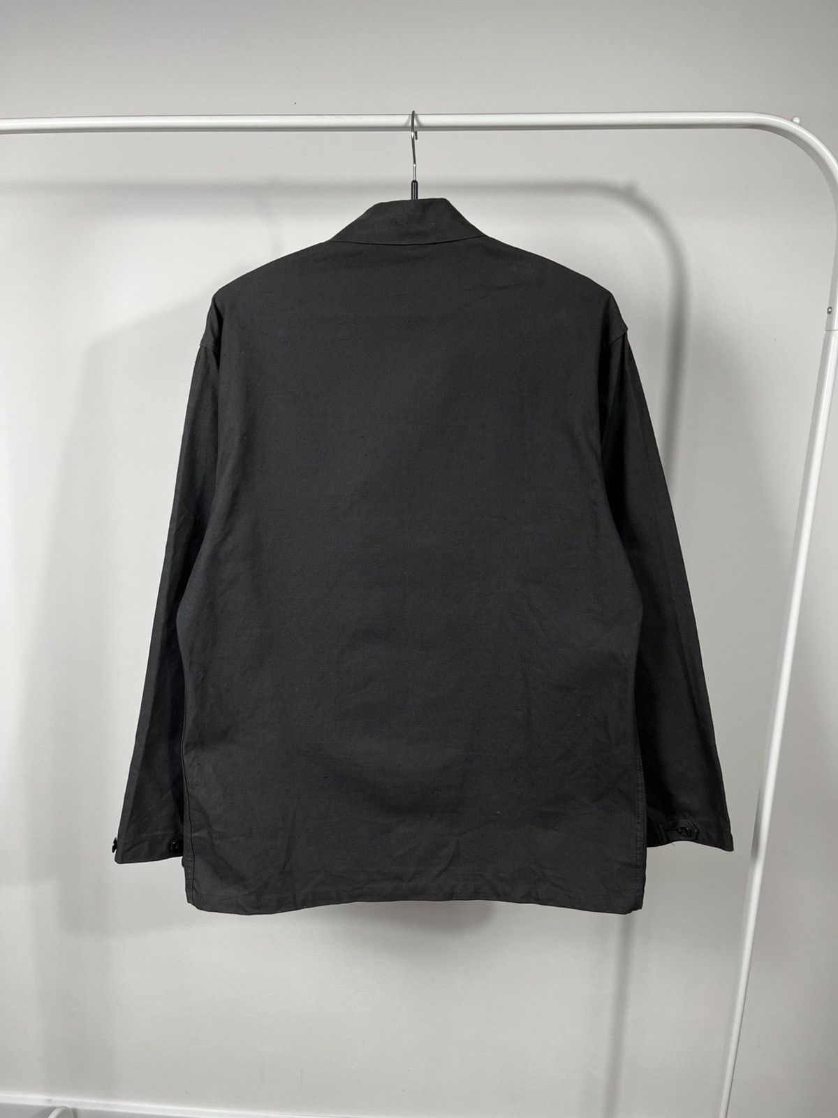 Other Vintage German Military Black Work Overshirt Jacket K48 Size US M / EU 48-50 / 2 - 14 Thumbnail