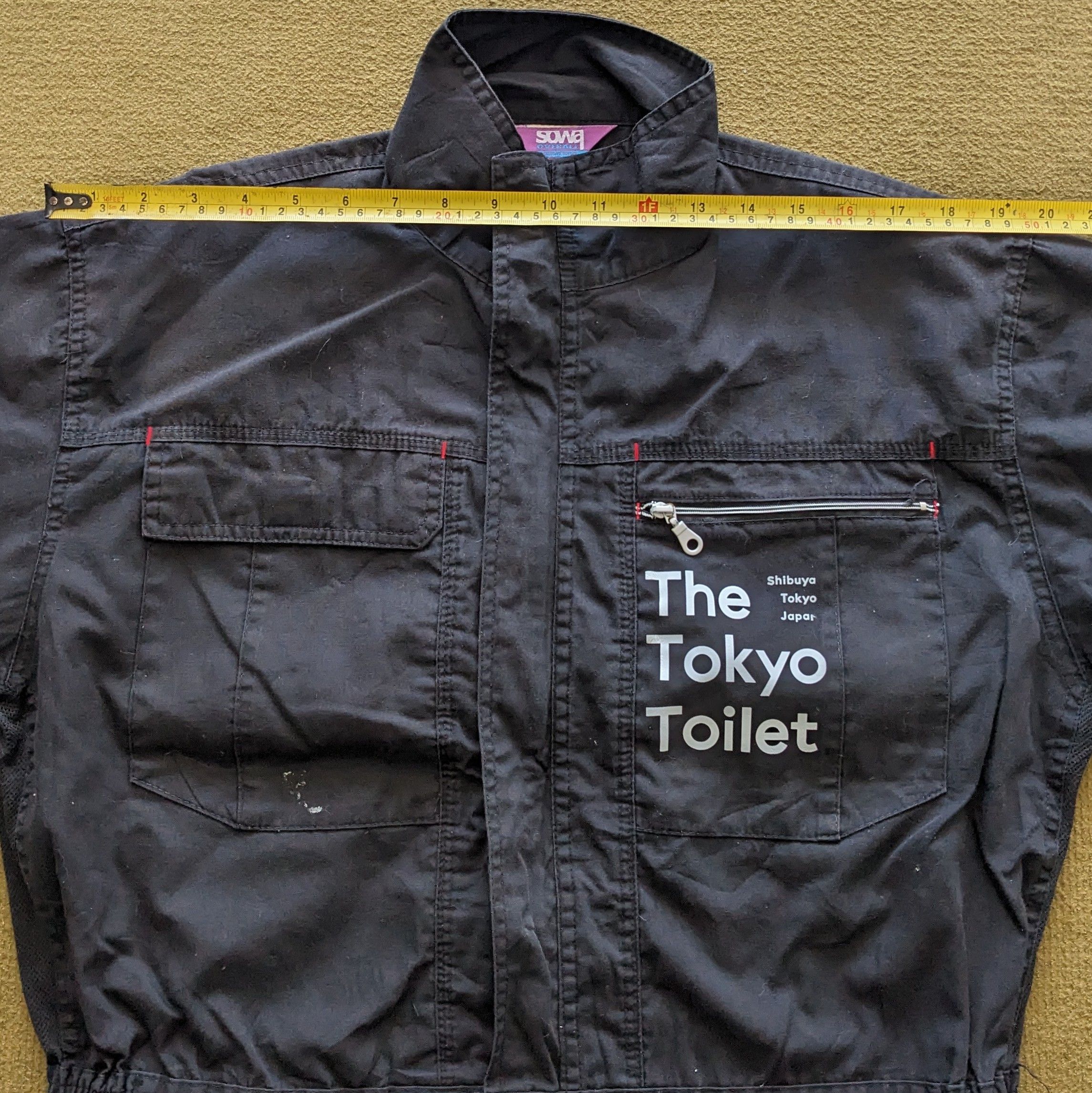 Japanese Brand Vintage THE TOKYO TOILET Coverall Workwear Custom Jacket Size US L / EU 52-54 / 3 - 4 Thumbnail