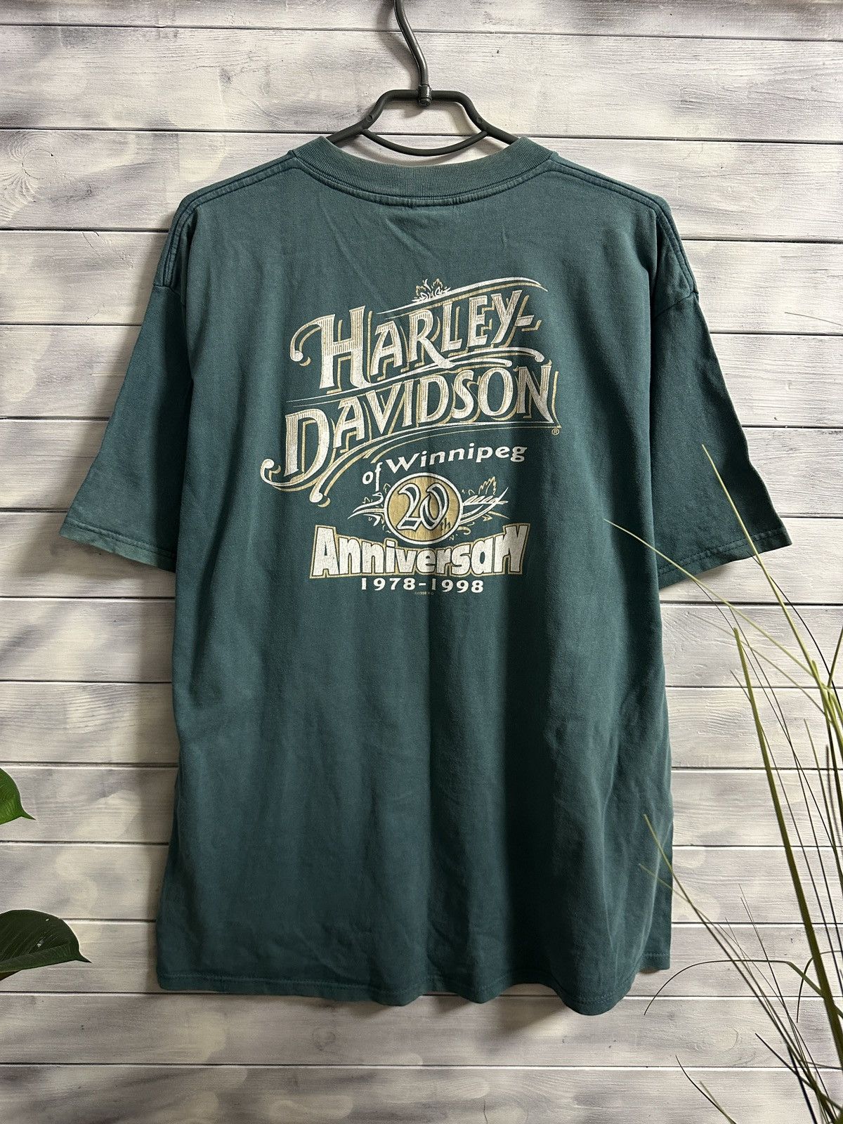 Harley Davidson × MOTO × Vintage Rare Vintage T-Shirt Harley 