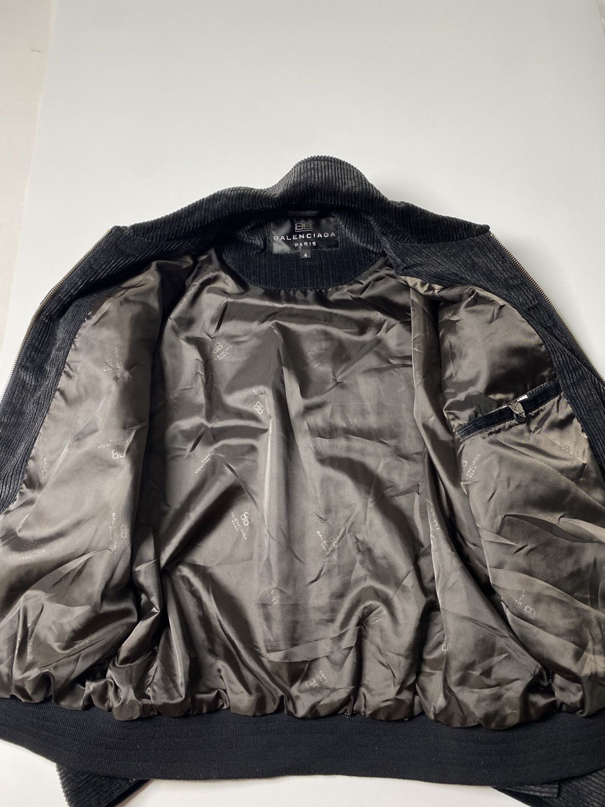 Balenciaga 90s BALENCIAGA CORDUROY FULL-ZIP JACKET Size US L / EU 52-54 / 3 - 7 Thumbnail