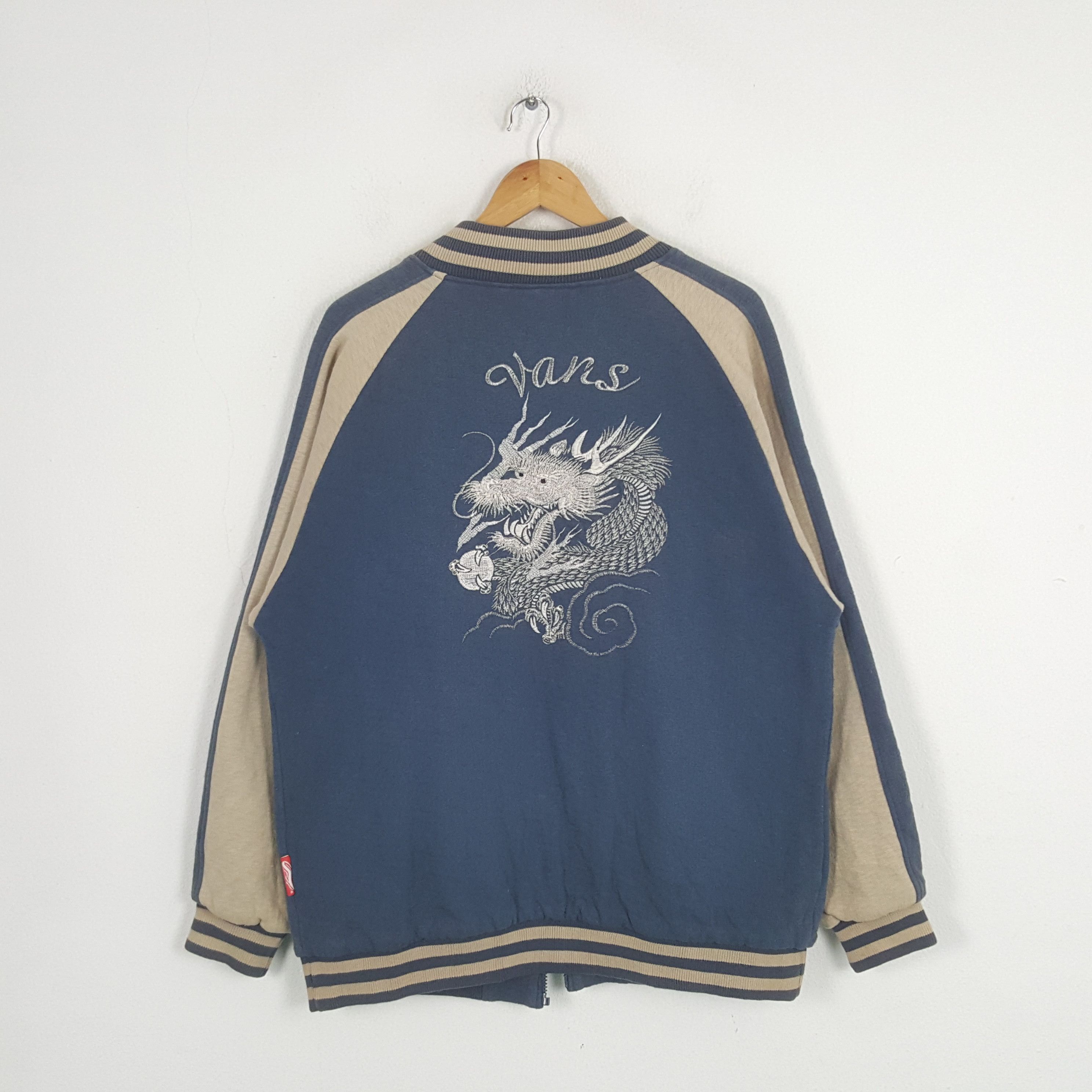 Vans Vintage Vans American Streetwear Sukajan Jacket C292N12 Size US L / EU 52-54 / 3 - 1 Thumbnail