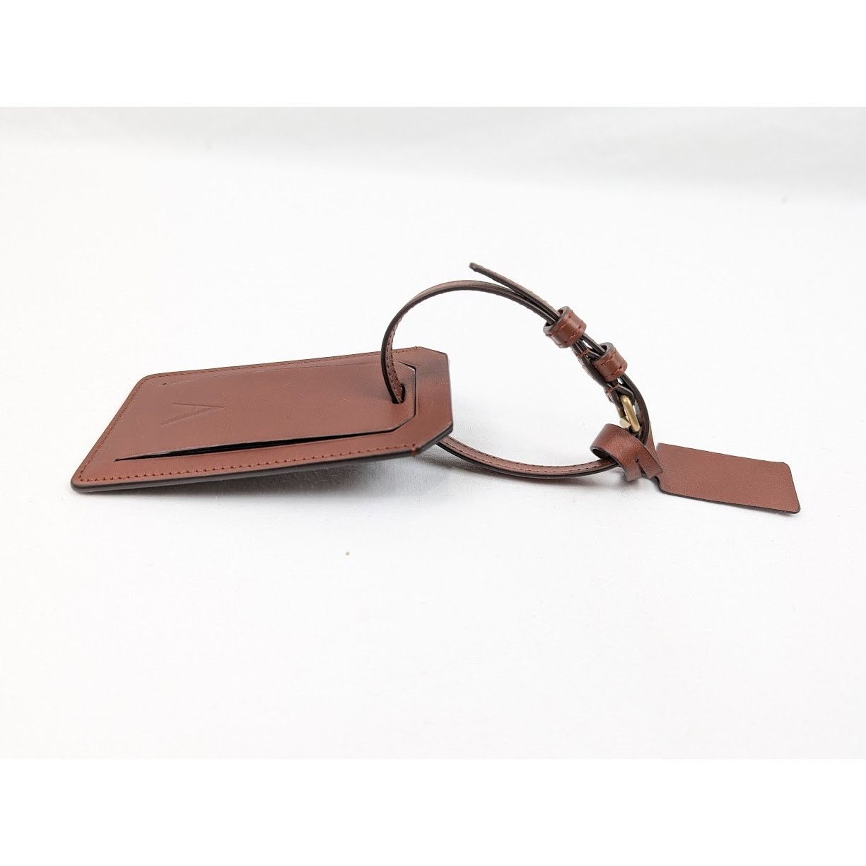 Saint Laurent Paris o1rshd1 Size : OS / Luggage Tag in Brown Size ONE SIZE - 6 Thumbnail