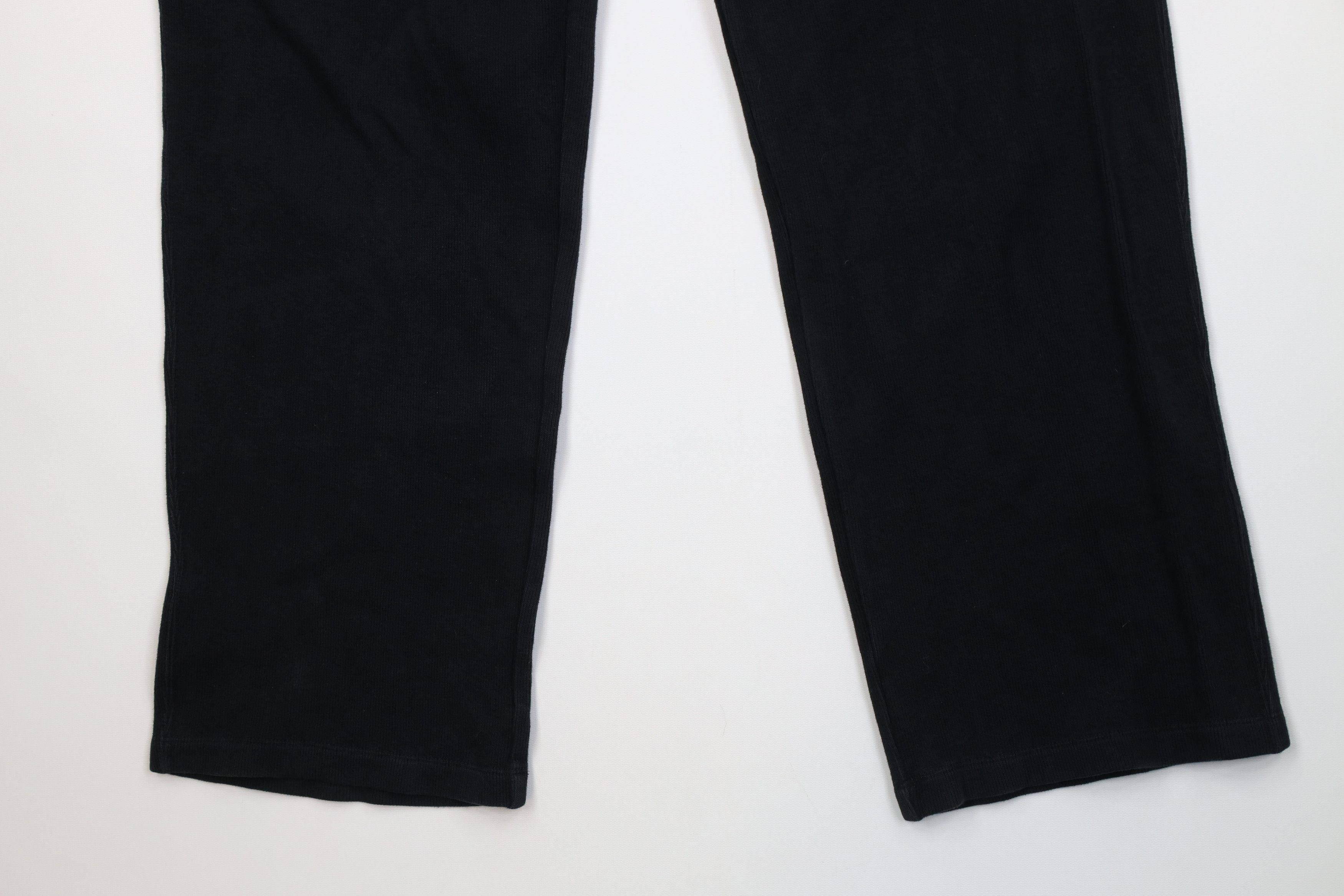 Polo Ralph Lauren Vintage 90s Ralph Lauren Ribbed Knit Wide Leg Sweatpants Size US 36 / EU 52 - 4 Thumbnail