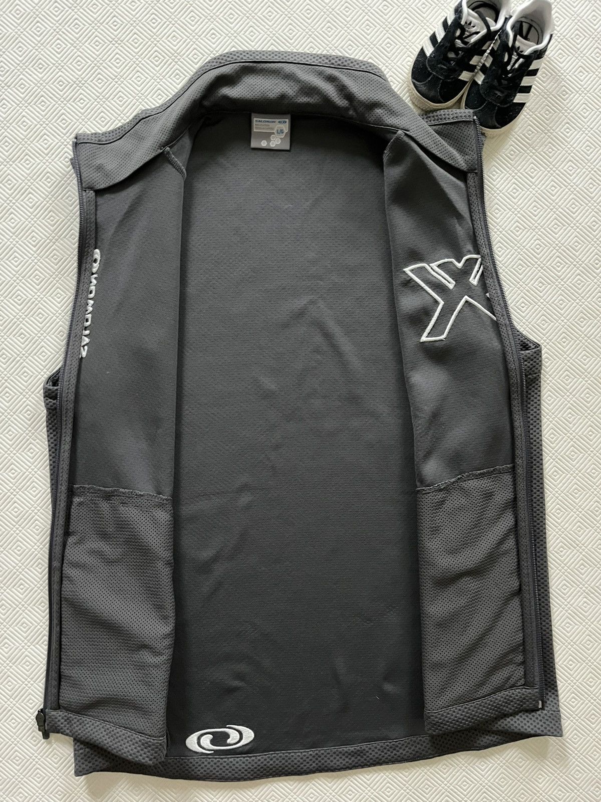 Salomon Salomon Softshell Vest L Dark Grey Technical Layer Size US L / EU 52-54 / 3 - 9 Thumbnail