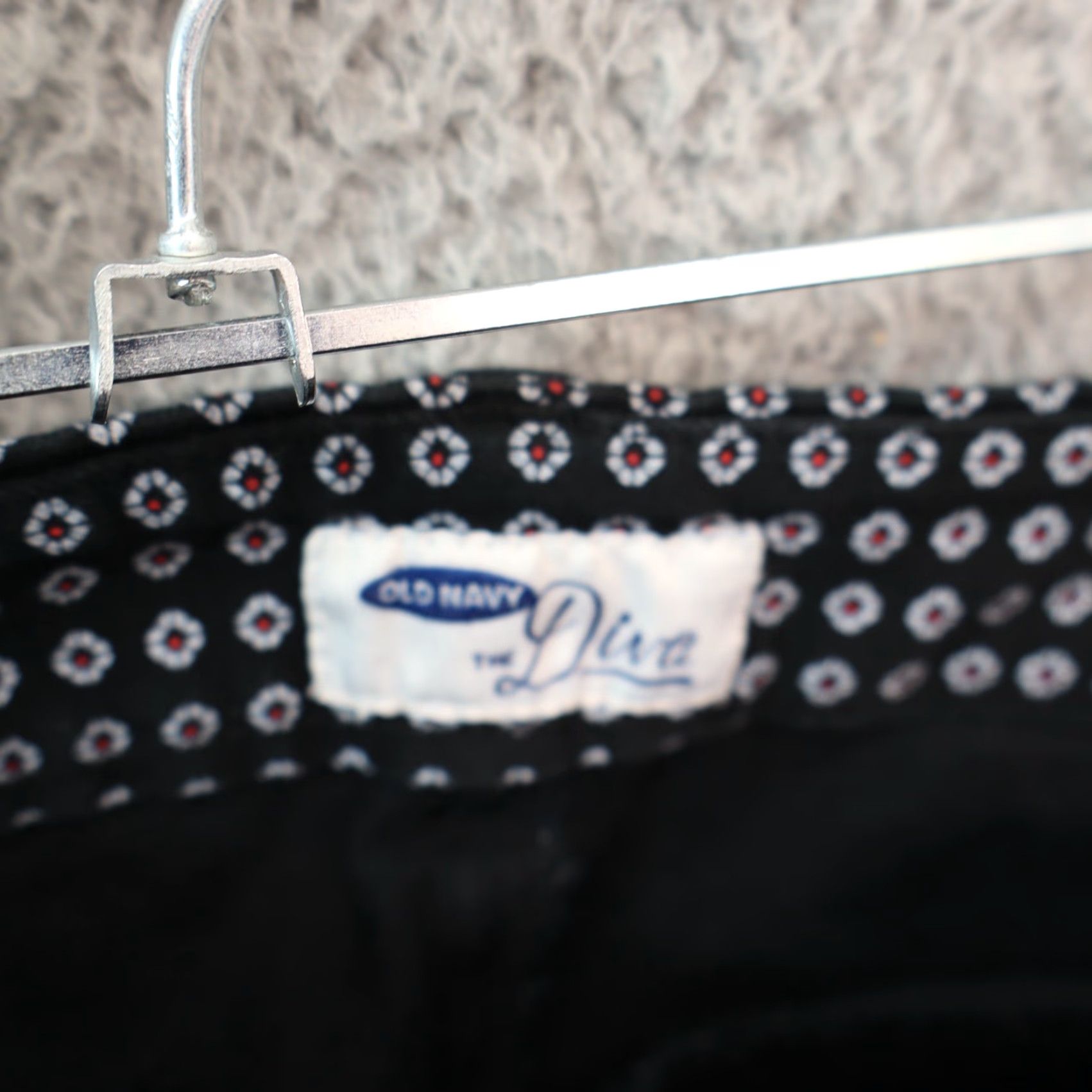 Old Navy Old Navy Womens Pants 8 Regular Diamond Pattern Argyle Diva Chino Pockets Casual Blue Size 30" / US 8 / IT 44 - 6 Thumbnail