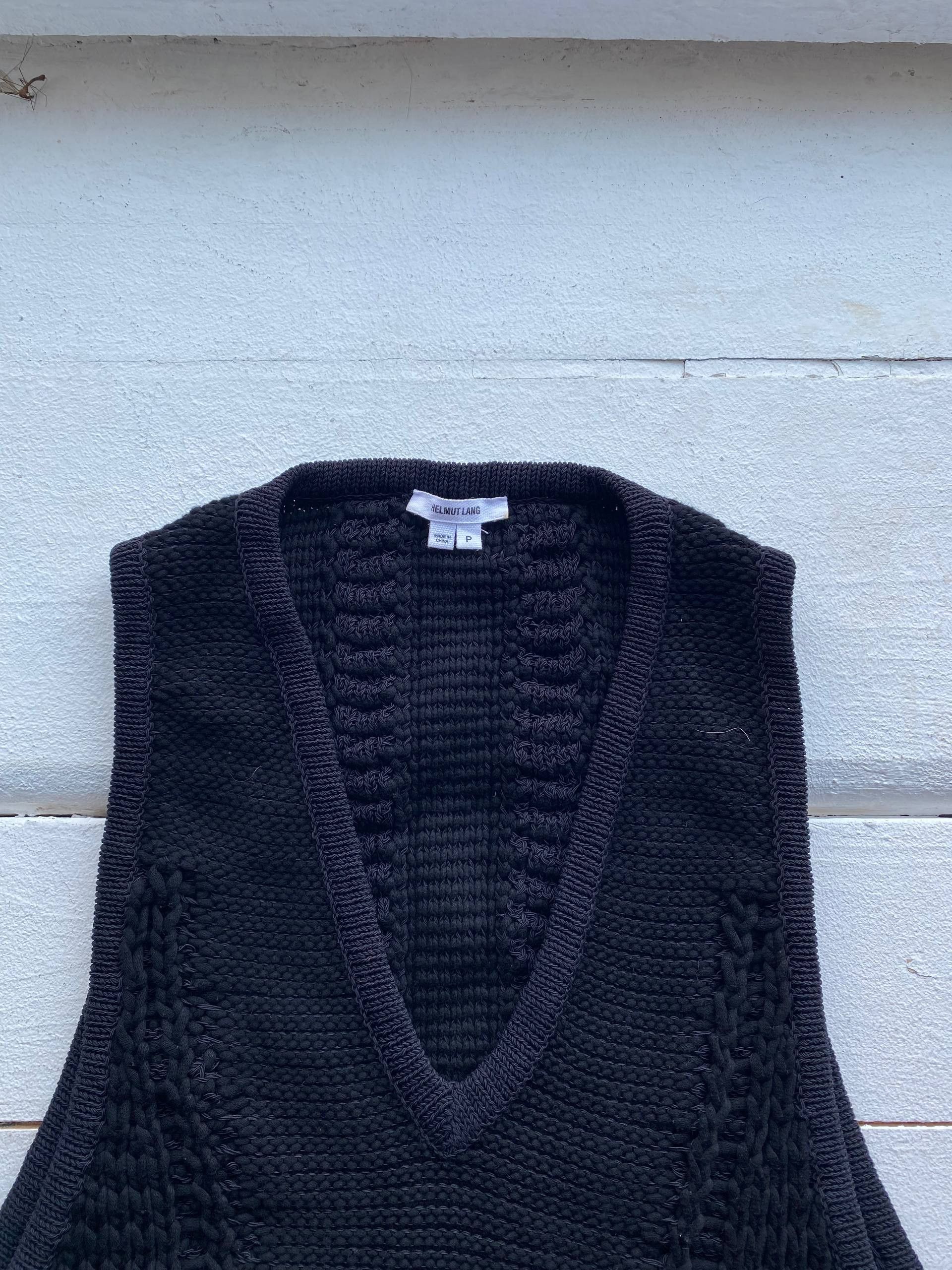 Helmut Lang Helmut Lang Knit Vest Sleevesless Top Size US L / EU 52-54 / 3 - 3 Thumbnail