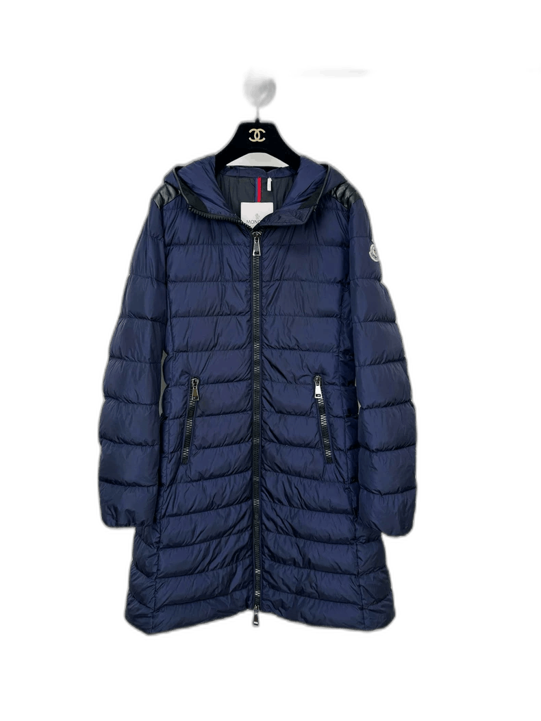 Moncler Moncler Down Jacket in Dark Blue Color Size M / US 6-8 / IT 42-44 - 1 Thumbnail