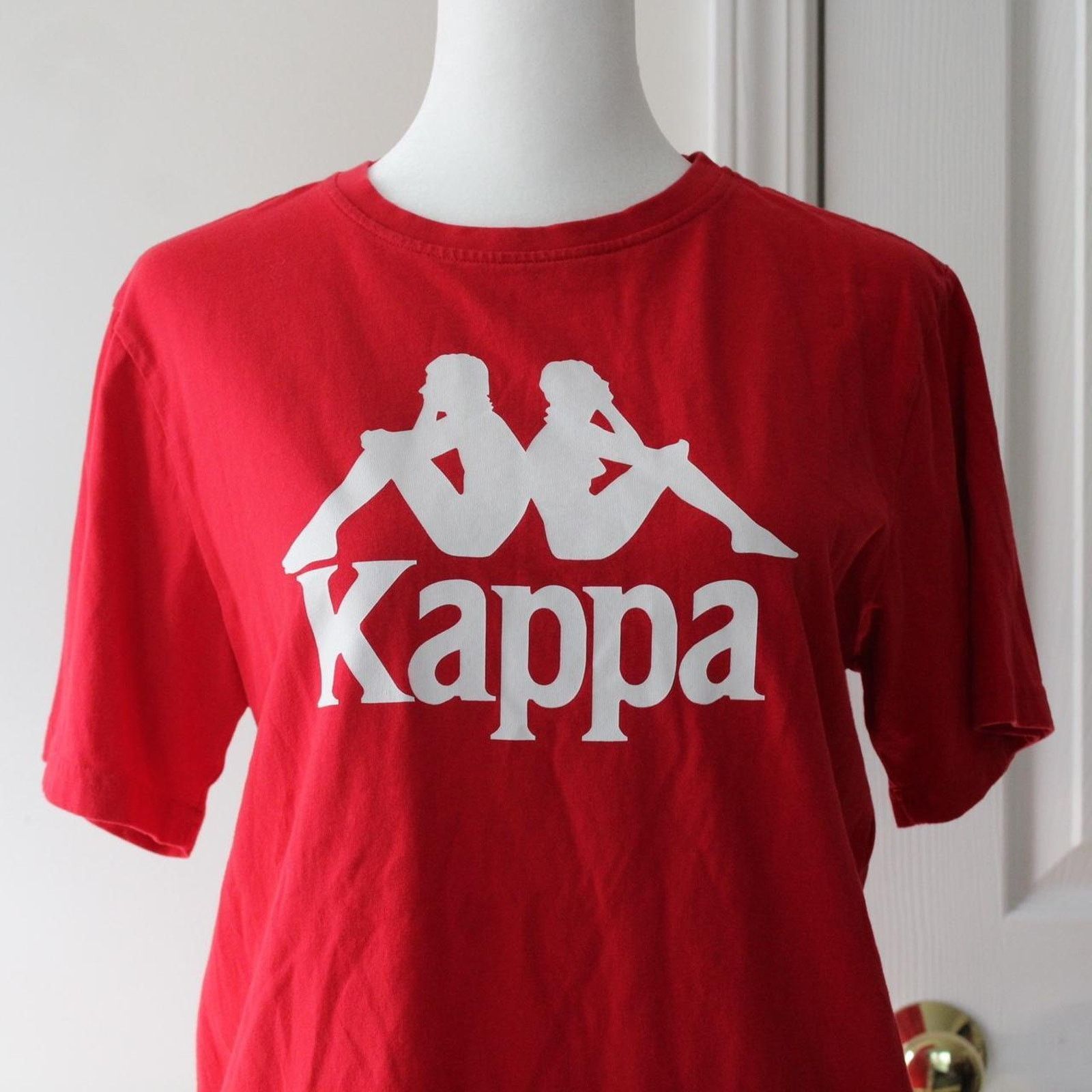 Kappa Y2K Red Kappa Estessi Logo Graphic Tee Size S / US 4 / IT 40 - 5 Thumbnail