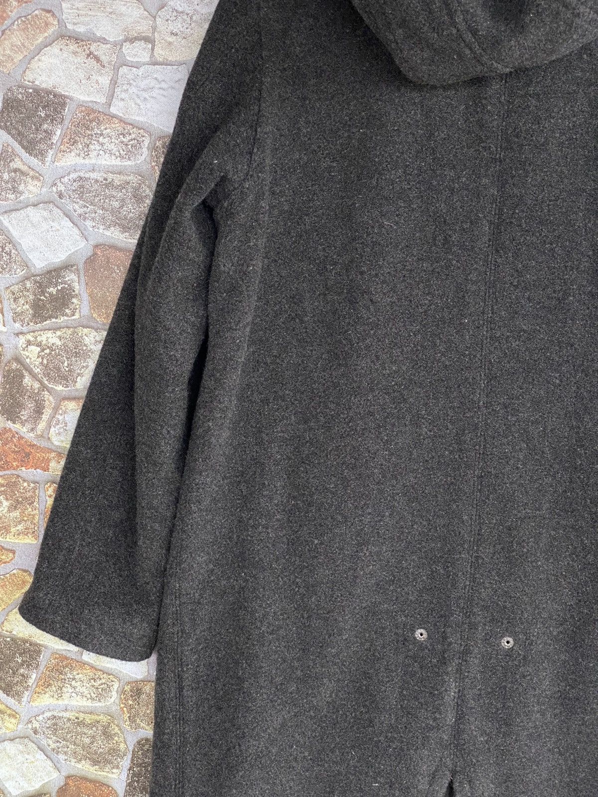 If Six Was Nine × Le Grande Bleu (L.G.B.) × Zucca Zucca Wool Trench Jacket Size US L / EU 52-54 / 3 - 14 Thumbnail