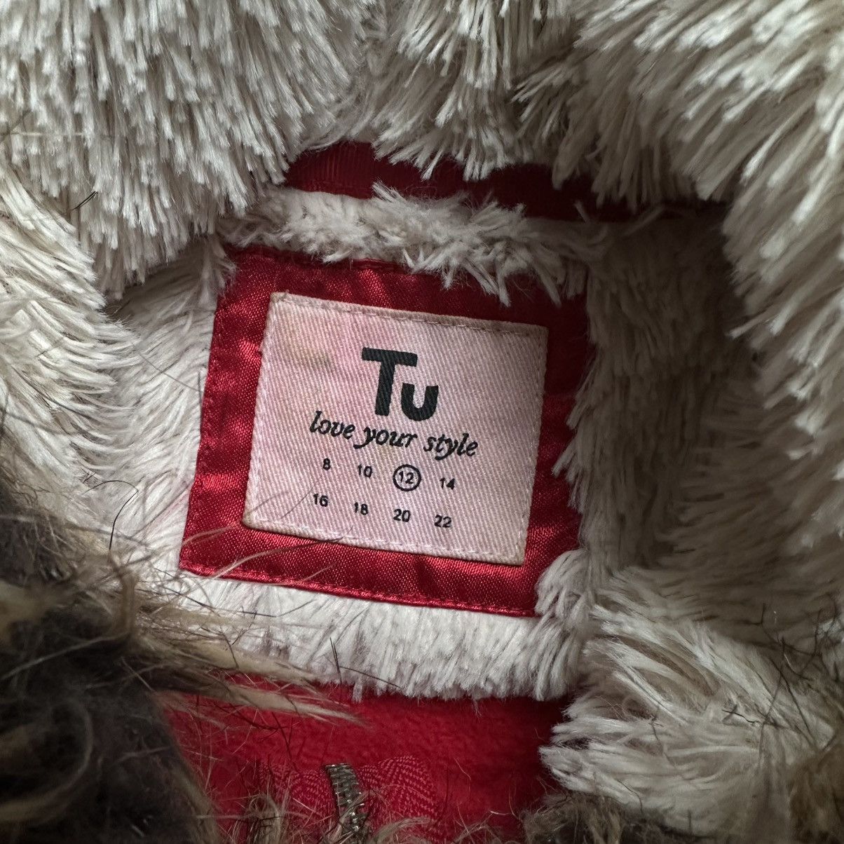 Hollister VTG Women’s TU Zip Hoodie With Fur Size 12 Hype Trend Staff Size XL / US 12-14 / IT 48-50 - 8 Thumbnail