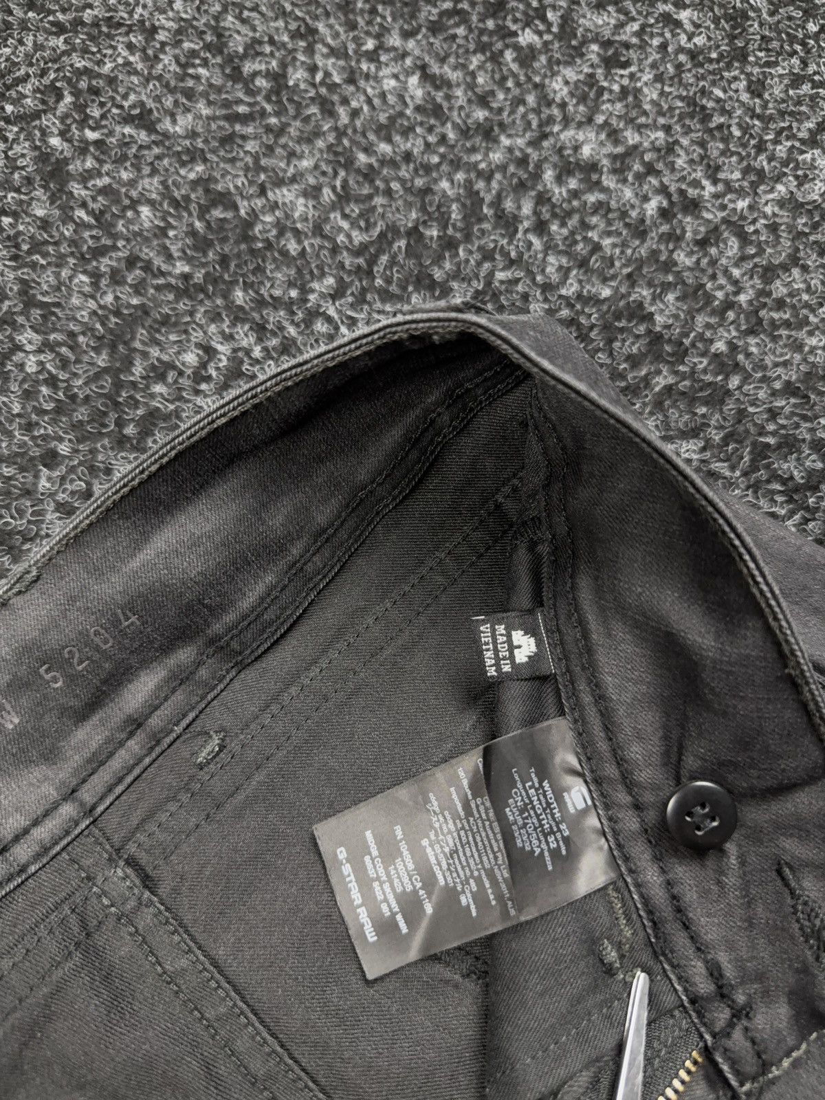 G-Star 00s Y2K G-Star RAW 5204 Avant Garde Opium Rock Skinny Jeans Size 23" - 8 Thumbnail