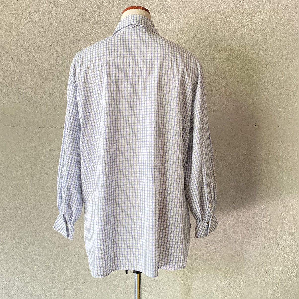 Dior Christian Dior Checkered Long Sleeve Shirt Size M / US 6-8 / IT 42-44 - 2 Thumbnail