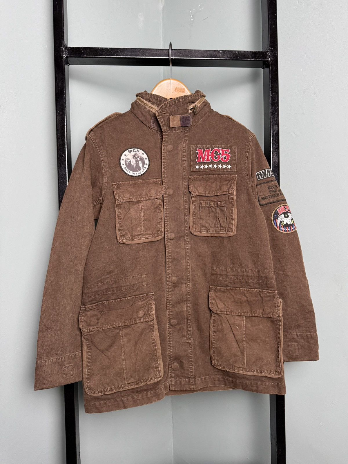 Hysteric Glamour HYSTERIC GLAMOUR X MC5 VINTAGE PARKA HOODED Size US S / EU 44-46 / 1 - 1 Thumbnail