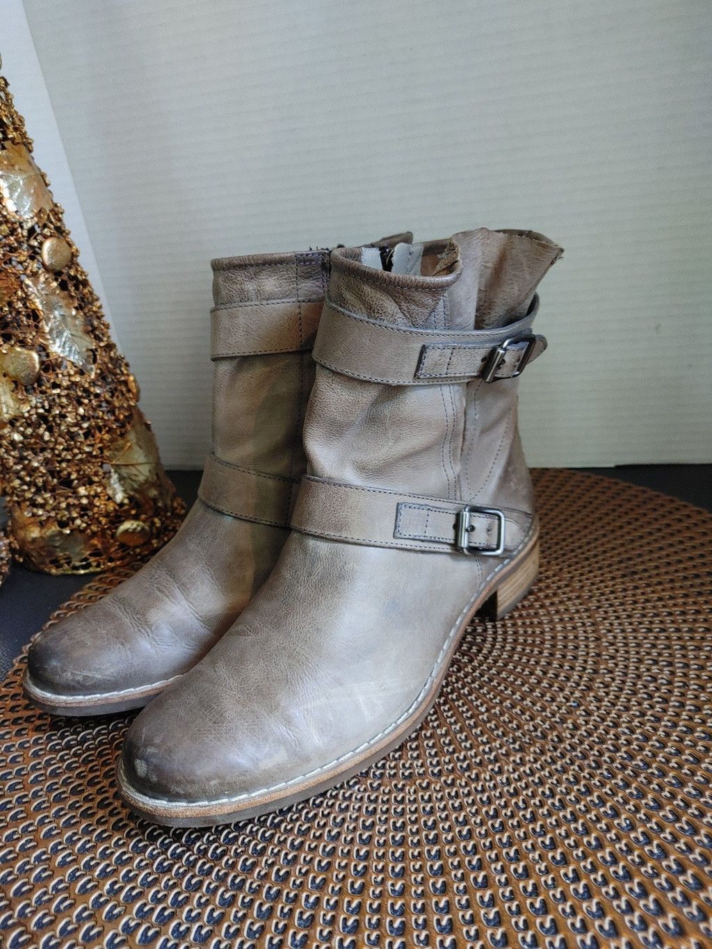 Other Paul Green Wyatt Leather Boots Size 38 Size US 7.5 / IT 37.5 - 4 Thumbnail