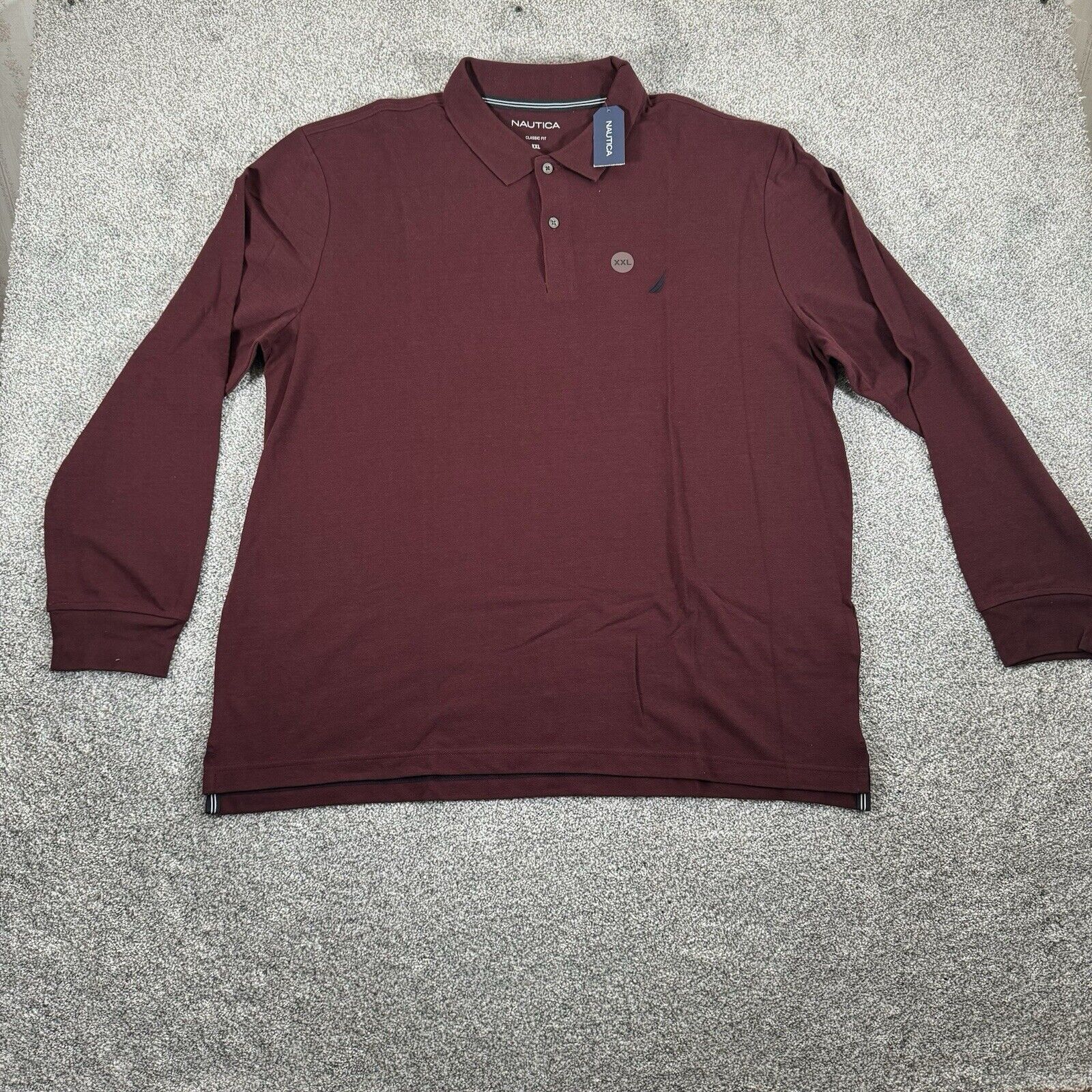 Nautica Nautica Classic Fit Polo Shirt Mens Size XXL Academia Preppy Size US XXL / EU 58 / 5 - 1 Thumbnail