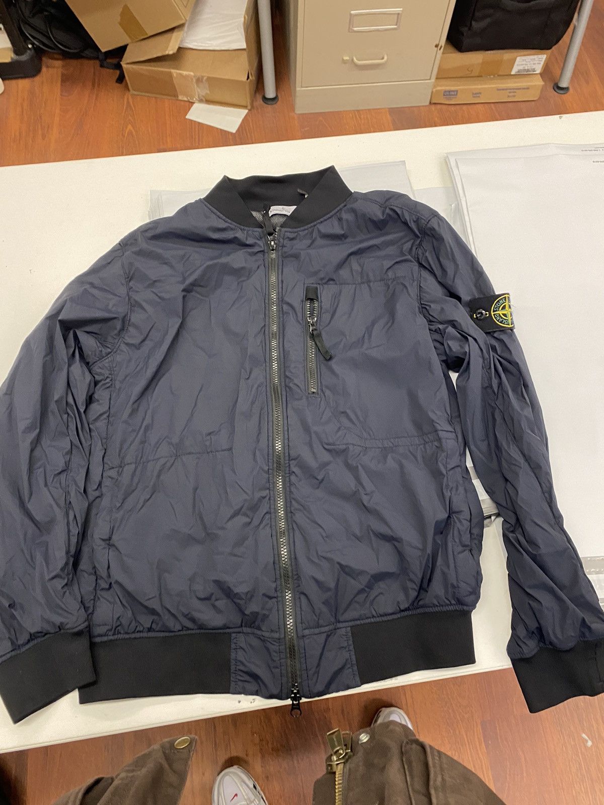 Stone Island Navy Stone Island Jacket Size US M / EU 48-50 / 2 - 1 Thumbnail