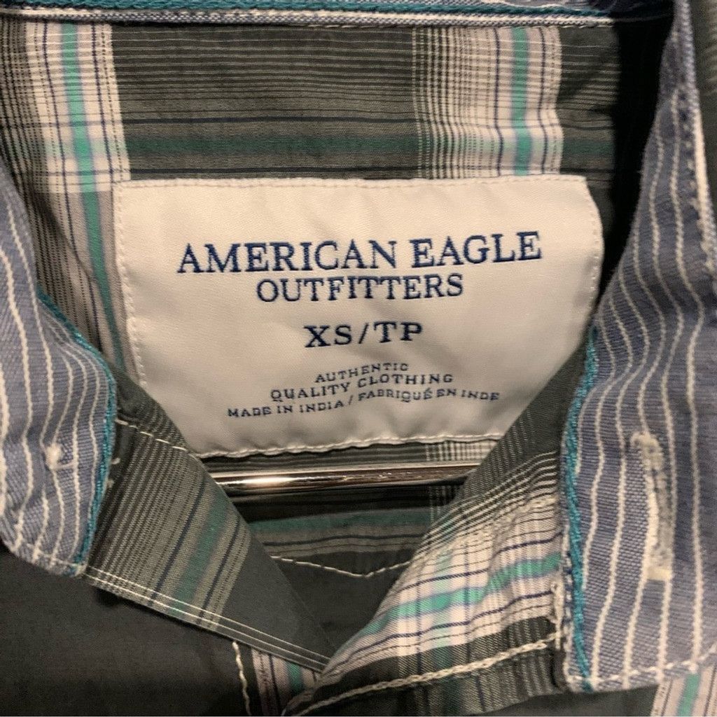 American Eagle Outfitters Men’s American Eagle Button Down Shirt Size US XS / EU 42 / 0 - 2 Thumbnail