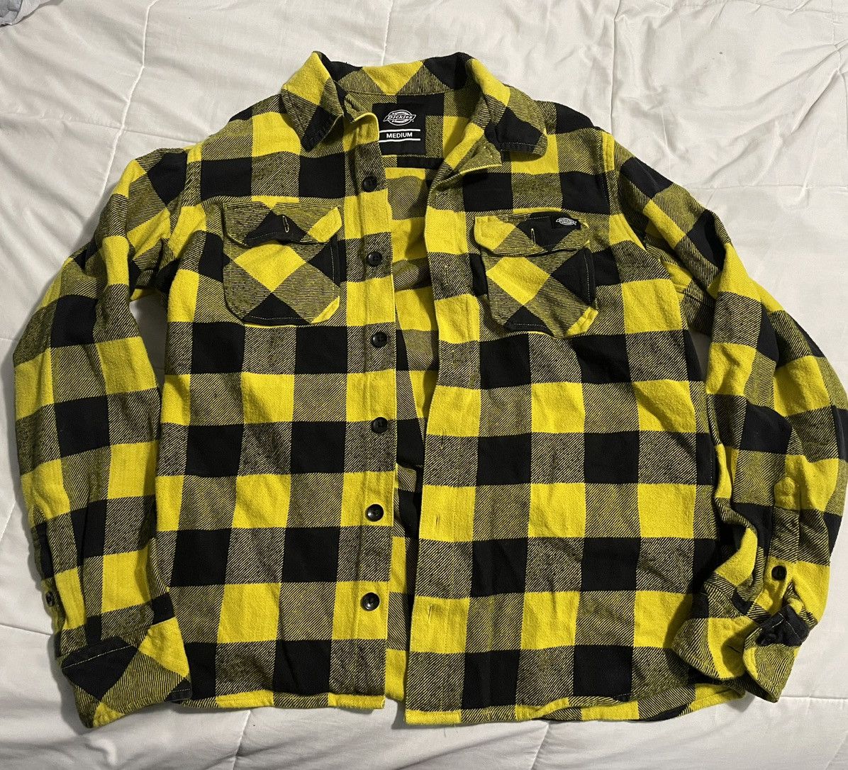 Dickies Vintage Dickies Flannel Shirt Size US M / EU 48-50 / 2 - 1 Thumbnail