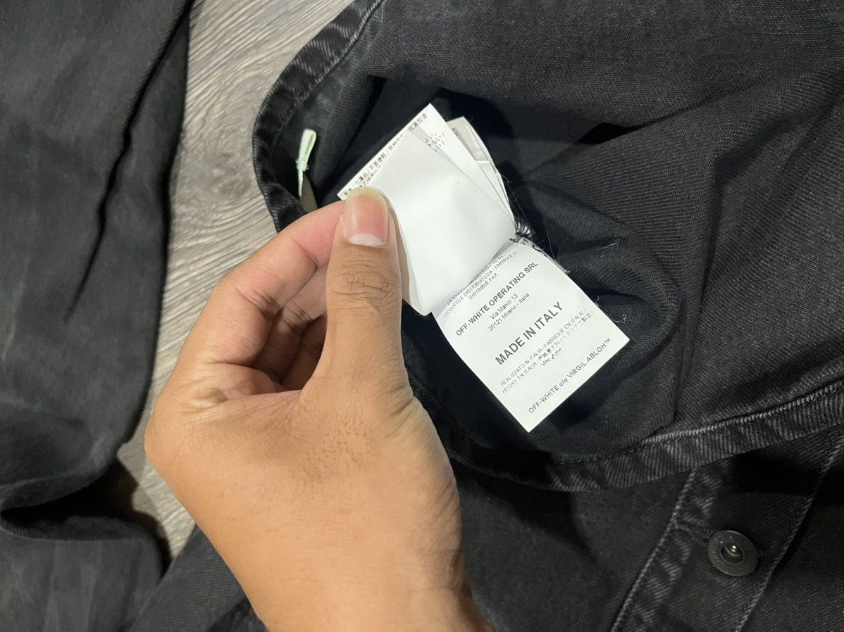 Off-White Off-White "Impressionism" Print Denim Jacket Size US S / EU 44-46 / 1 - 11 Thumbnail