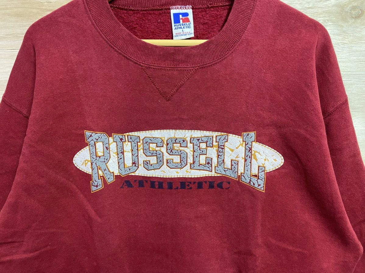 Russell Athletic Vintage Russell Athletic spell out sweatshirt Size US XL / EU 56 / 4 - 2 Thumbnail