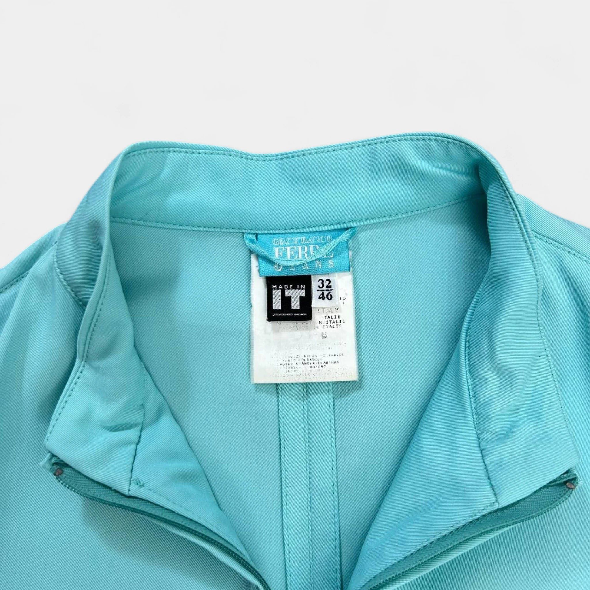 Gianfranco Ferre Gianfranco Ferré 2000's Blue Nylon Jacket Size US S / EU 44-46 / 1 - 4 Thumbnail