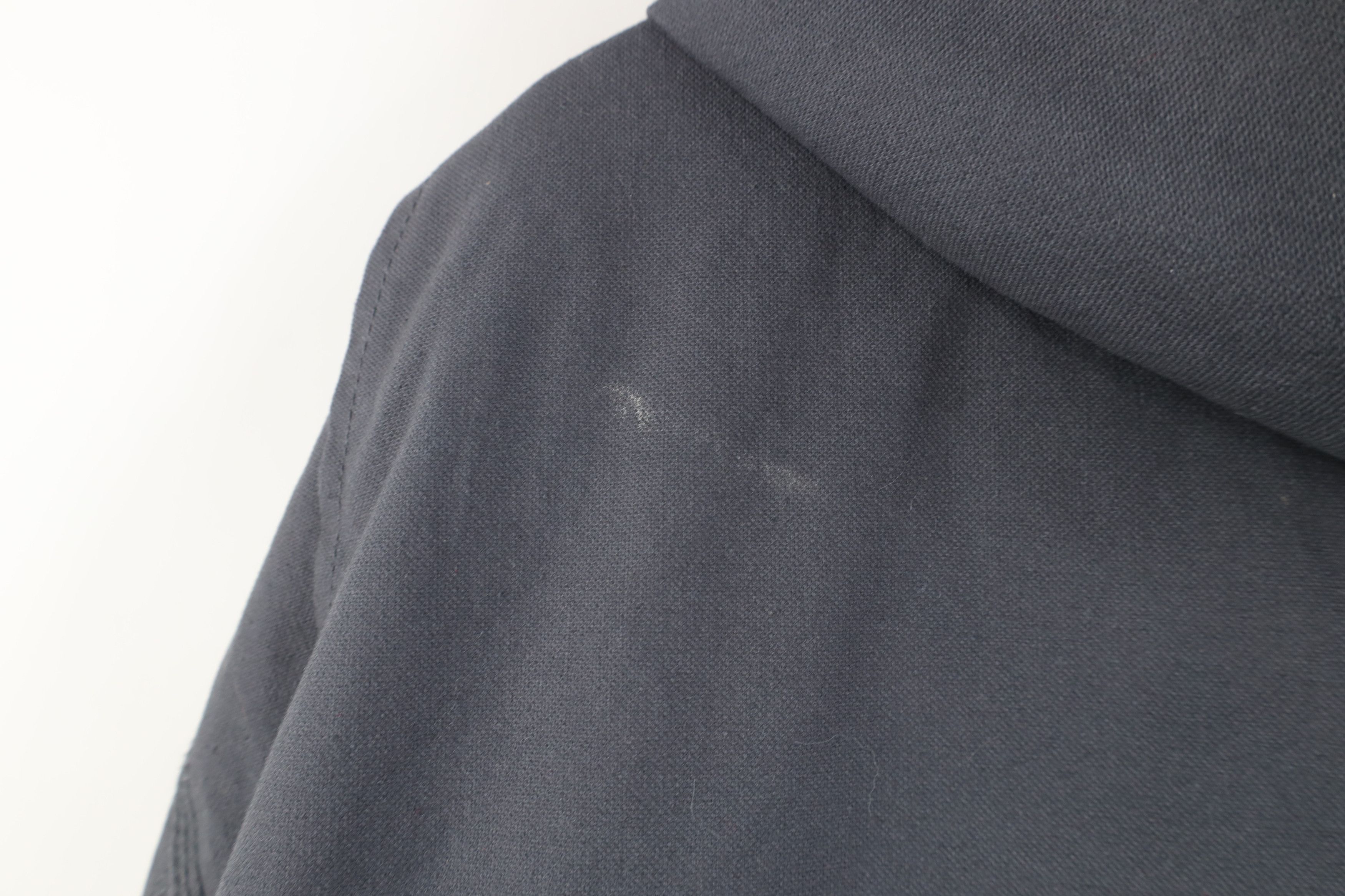 Vintage Vintage Y2K Streetwear Lined Canvas Hooded Jacket Gray Size US XL / EU 56 / 4 - 12 Thumbnail