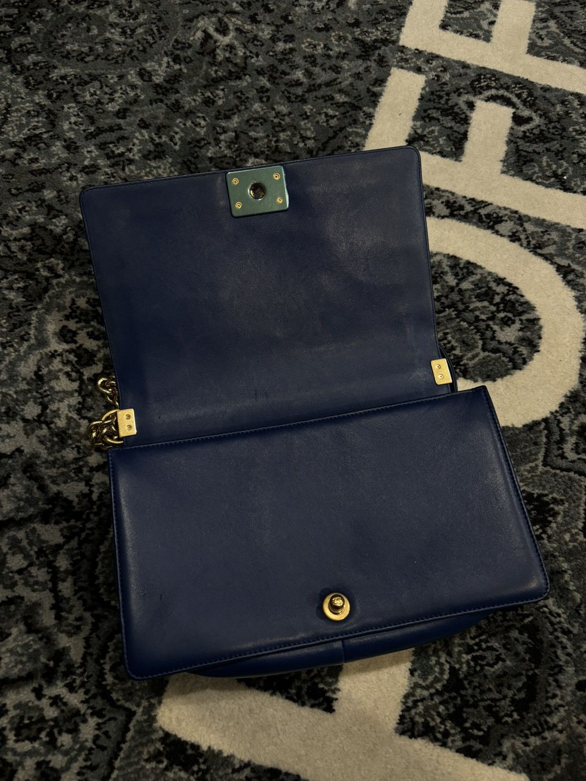 Chanel Channel classing bag navy blue Size ONE SIZE - 6 Thumbnail