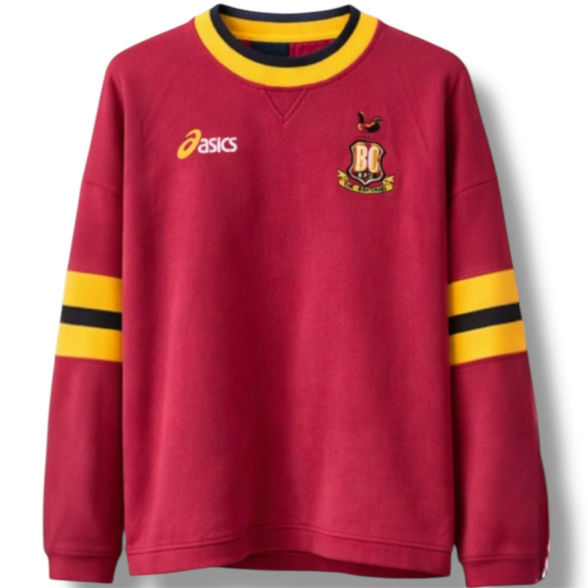 Asics 1999/2000 BRADFORD CITY TRAINING/TRAVEL SOCCER SWEATSHIRT Size US XXL / EU 58 / 5 - 1 Thumbnail