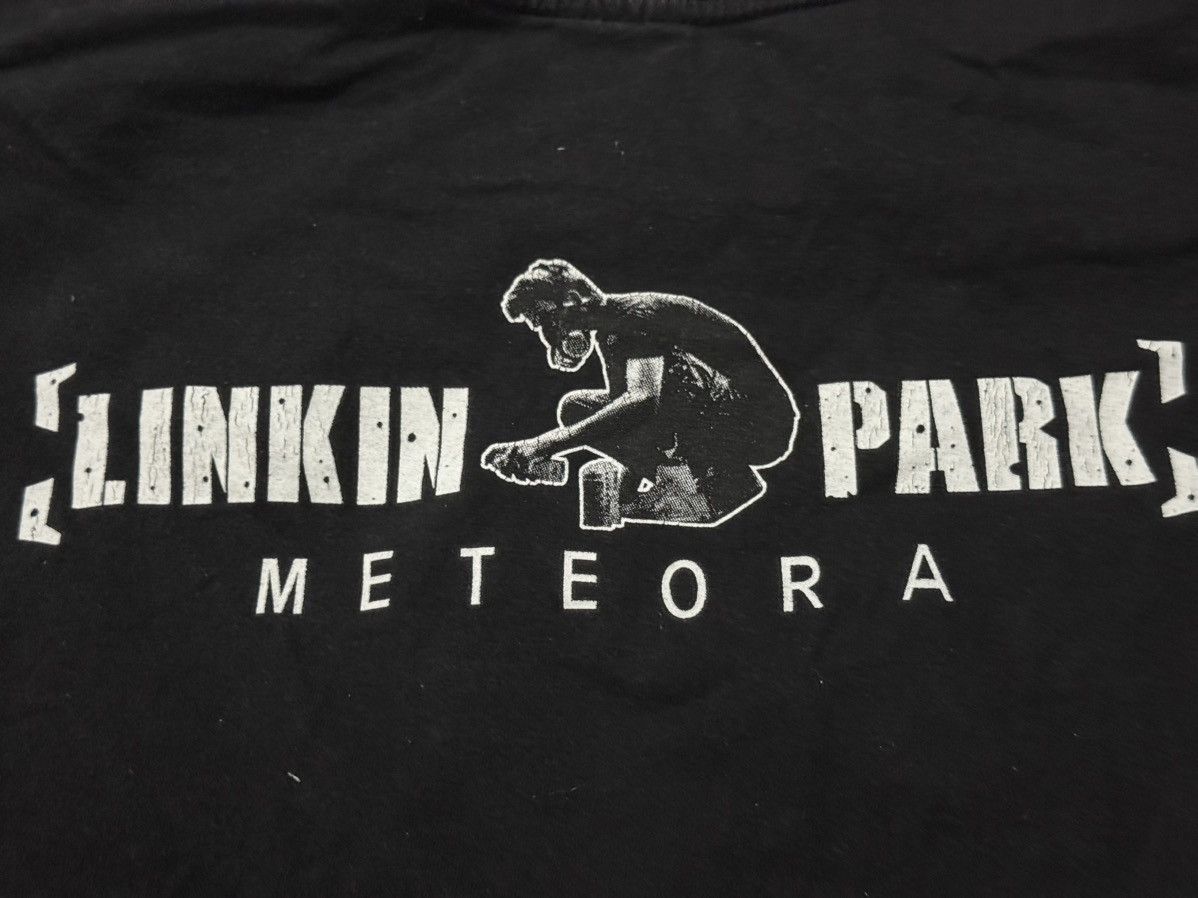 Band Tees Vintage Early 00s Linkin Park Meteora Bootleg T-Shirt Y2K Size US S / EU 44-46 / 1 - 10 Thumbnail