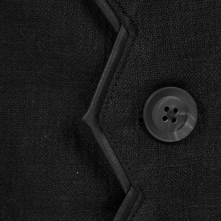 Yohji Yamamoto Yohji Yamamoto Pour Homme - Front Corner Leather Pleats JKT Size US M / EU 48-50 / 2 - 9 Thumbnail