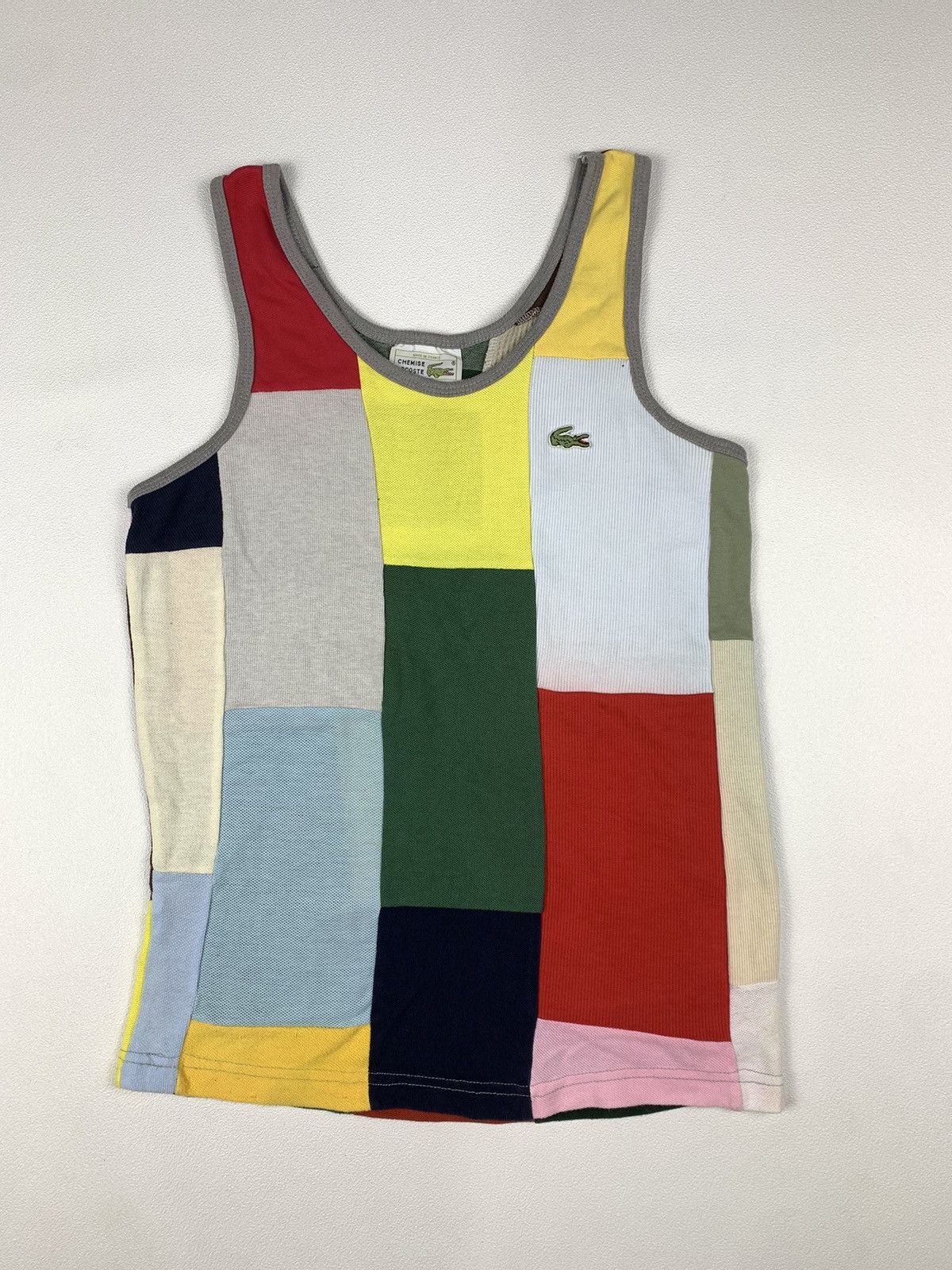 Lacoste Chemise Lacoste Sleeveles Colorblocked Patchwork Size US M / EU 48-50 / 2 - 1 Thumbnail