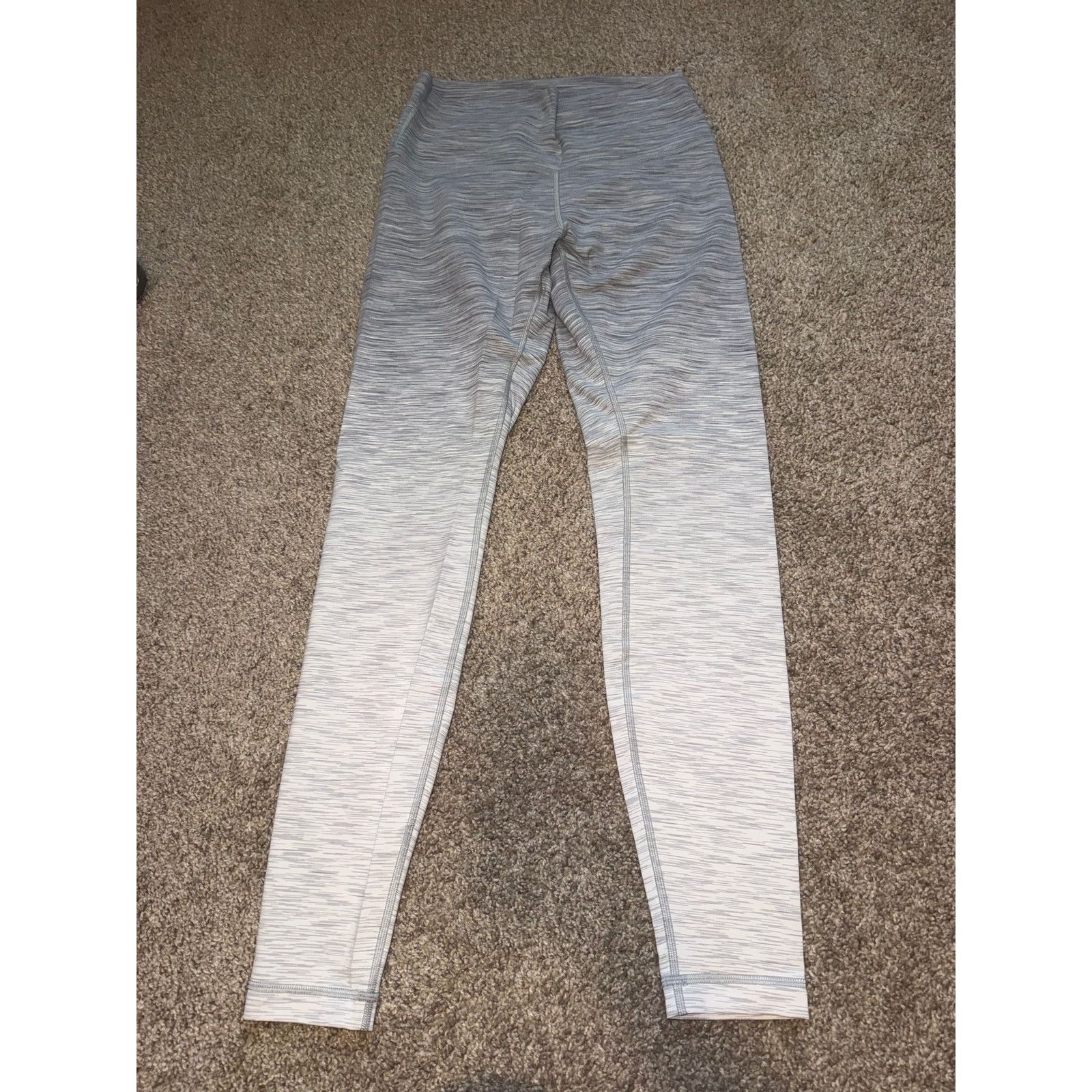 Lululemon Lululemon Wunder Under Hi-Rise Tight 28" Ombre White Multi 8 Size 30" / US 8 / IT 44 - 5 Thumbnail