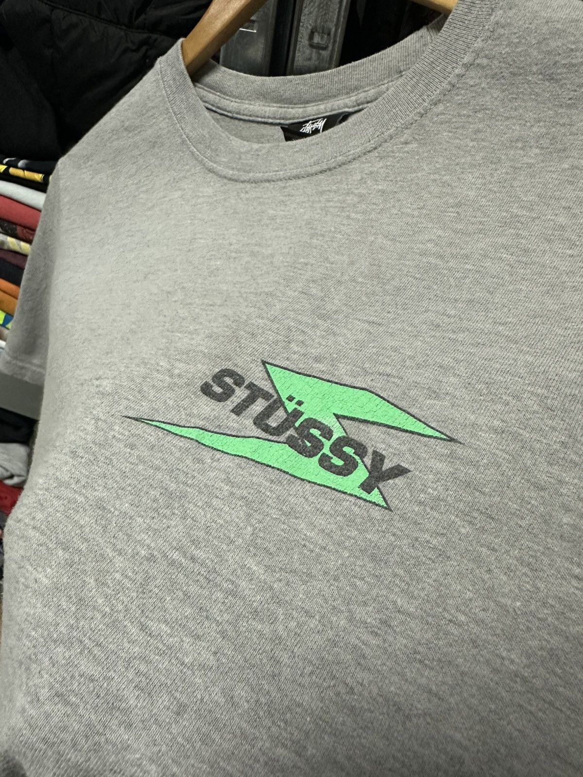 Stussy Vintage Stussy T Shirt Tee Lightning Logo Baggy 90s y2k Size US S / EU 44-46 / 1 - 5 Thumbnail