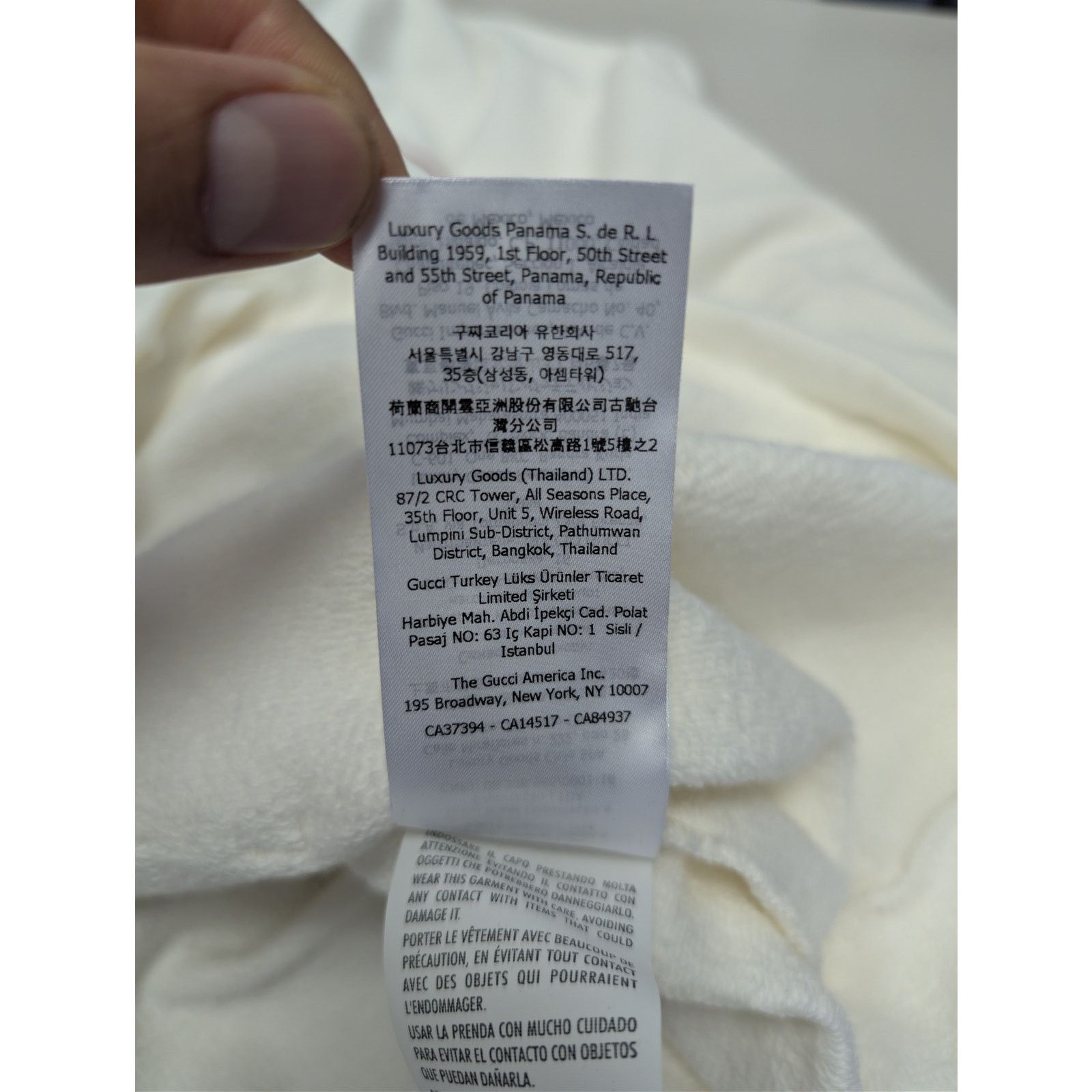 Gucci o1rshd1 Light Felted Cotton Jersey Hoodie Sweatshirt Ivory Size US XXL / EU 58 / 5 - 21 Thumbnail