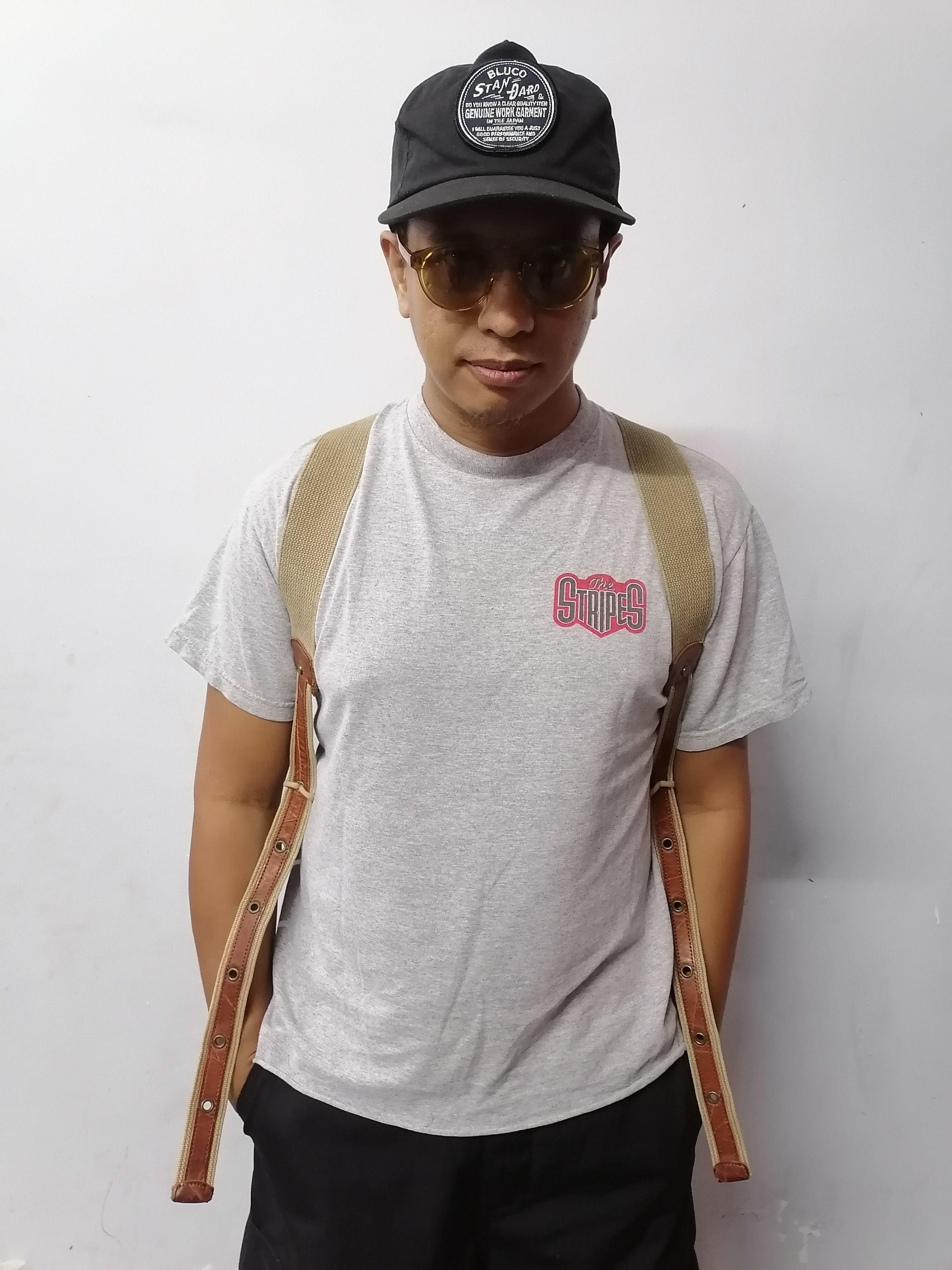 Japanese Brand × Vintage Unison Dept Japan Heavy Cotton Rucksack Bagpack Size ONE SIZE - 6 Thumbnail
