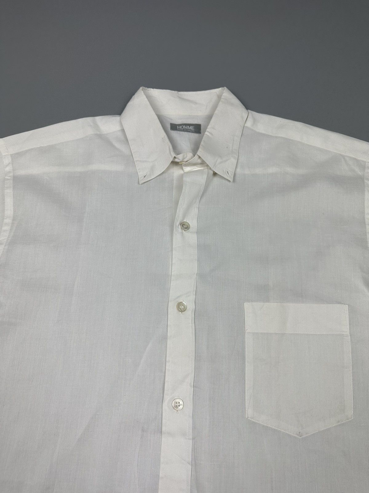 Comme des Garcons × Comme des Garcons Homme Vintage Comme Des Garcons Homme Button Up Size US L / EU 52-54 / 3 - 5 Thumbnail