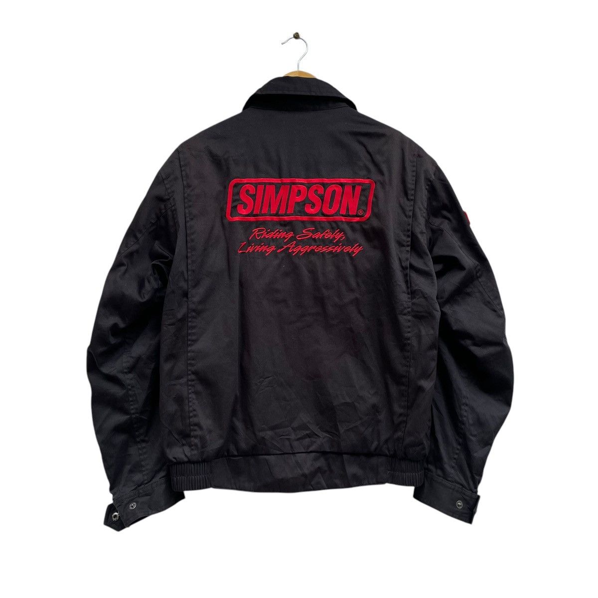 Hein Gericke × YELLOW CORN 💥Vintage Simpson Motorcycle Jacket Size US L / EU 52-54 / 3 - 2 Thumbnail
