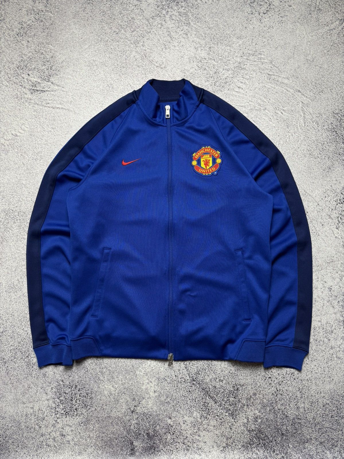 Nike Nike Manchester United Track Jacket Football Zip Drill Style Size US M / EU 48-50 / 2 - 1 Thumbnail