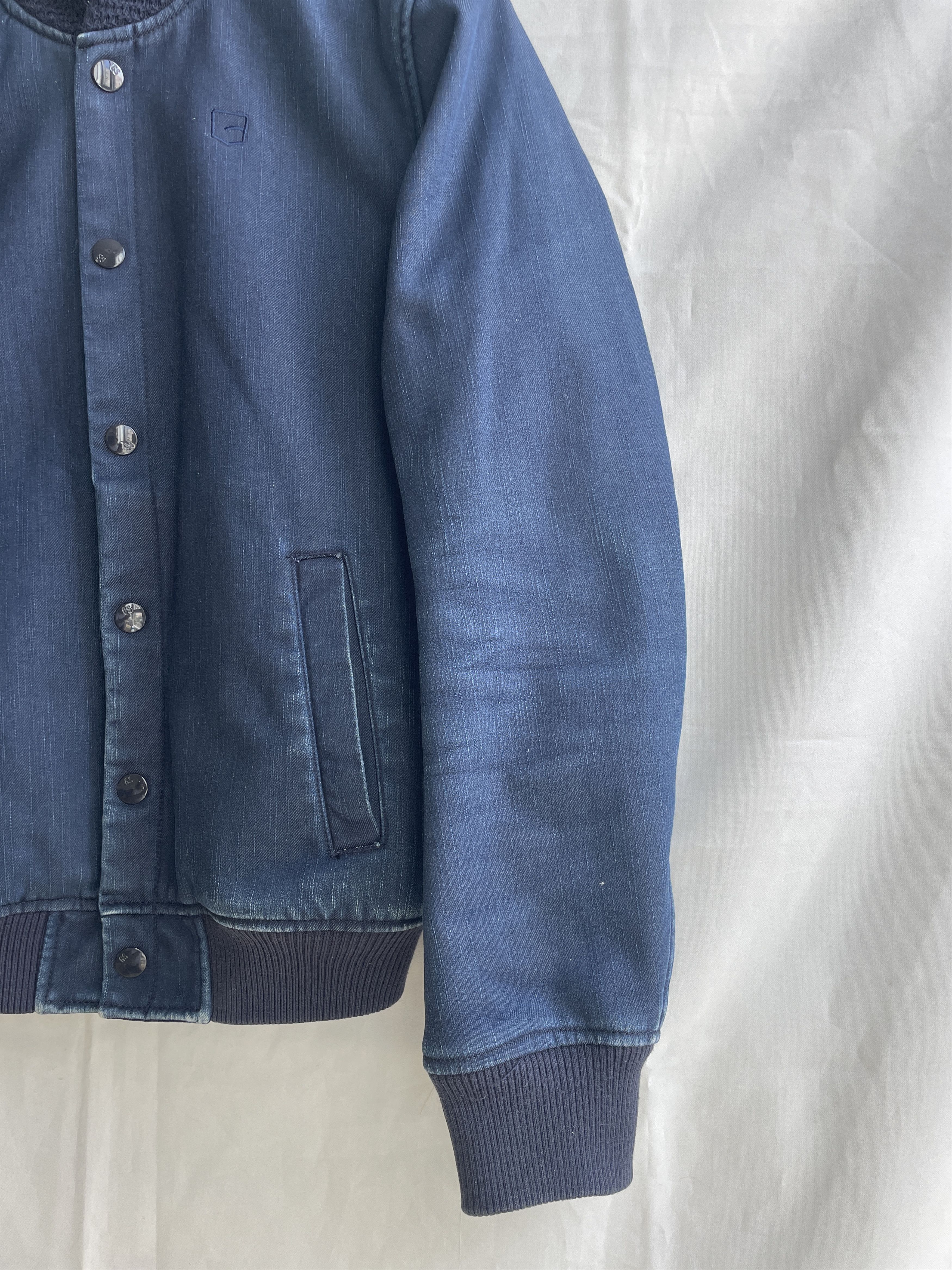 G-Star G-Star Raw Denim Baseball Bomber Jacket Size M Size US M / EU 48-50 / 2 - 5 Thumbnail
