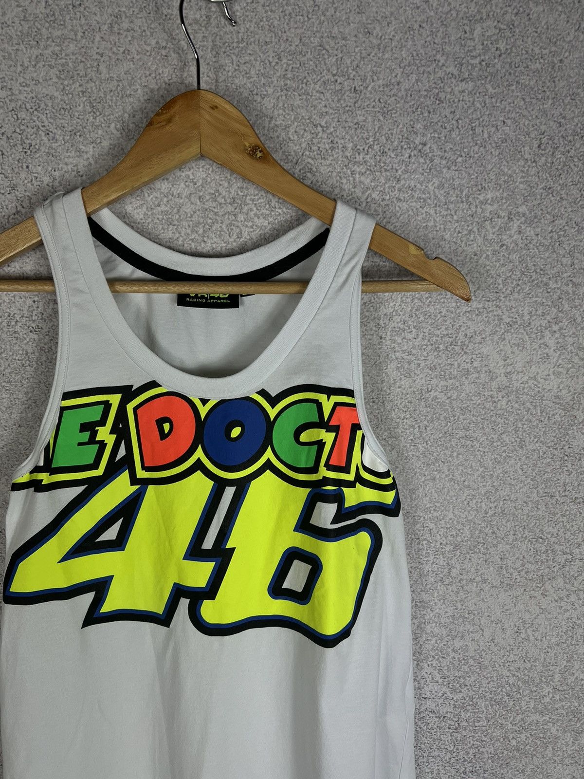 Formula 1 Vintage Valentino Rossi VR46 Tank Top Moto Racing Tee Size US S / EU 44-46 / 1 - 2 Thumbnail